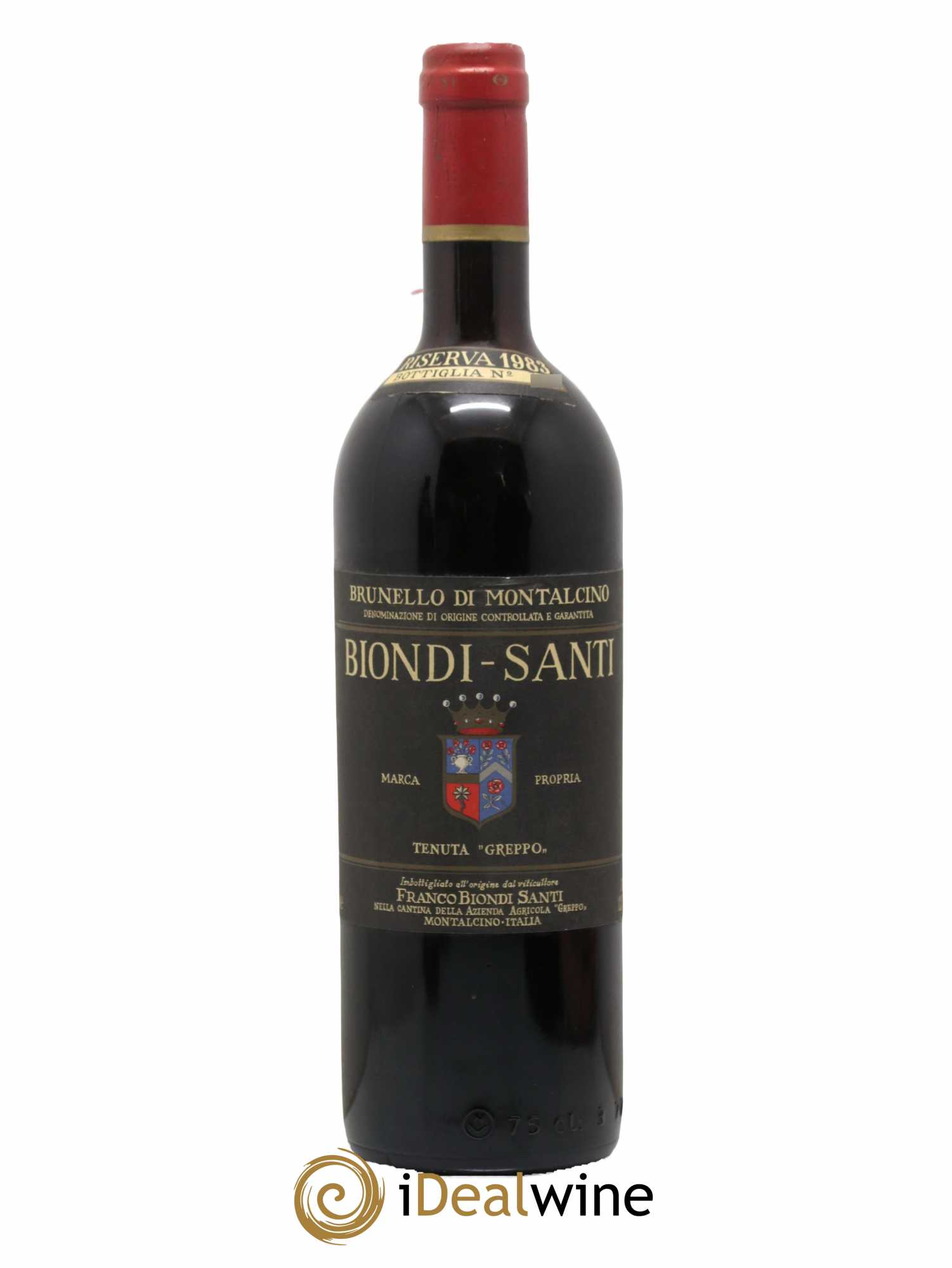 Brunello di Montalcino DOCG Riserva Biondi-Santi Tenuta Greppo 1983 - Lotto di 1 bottiglia - 0