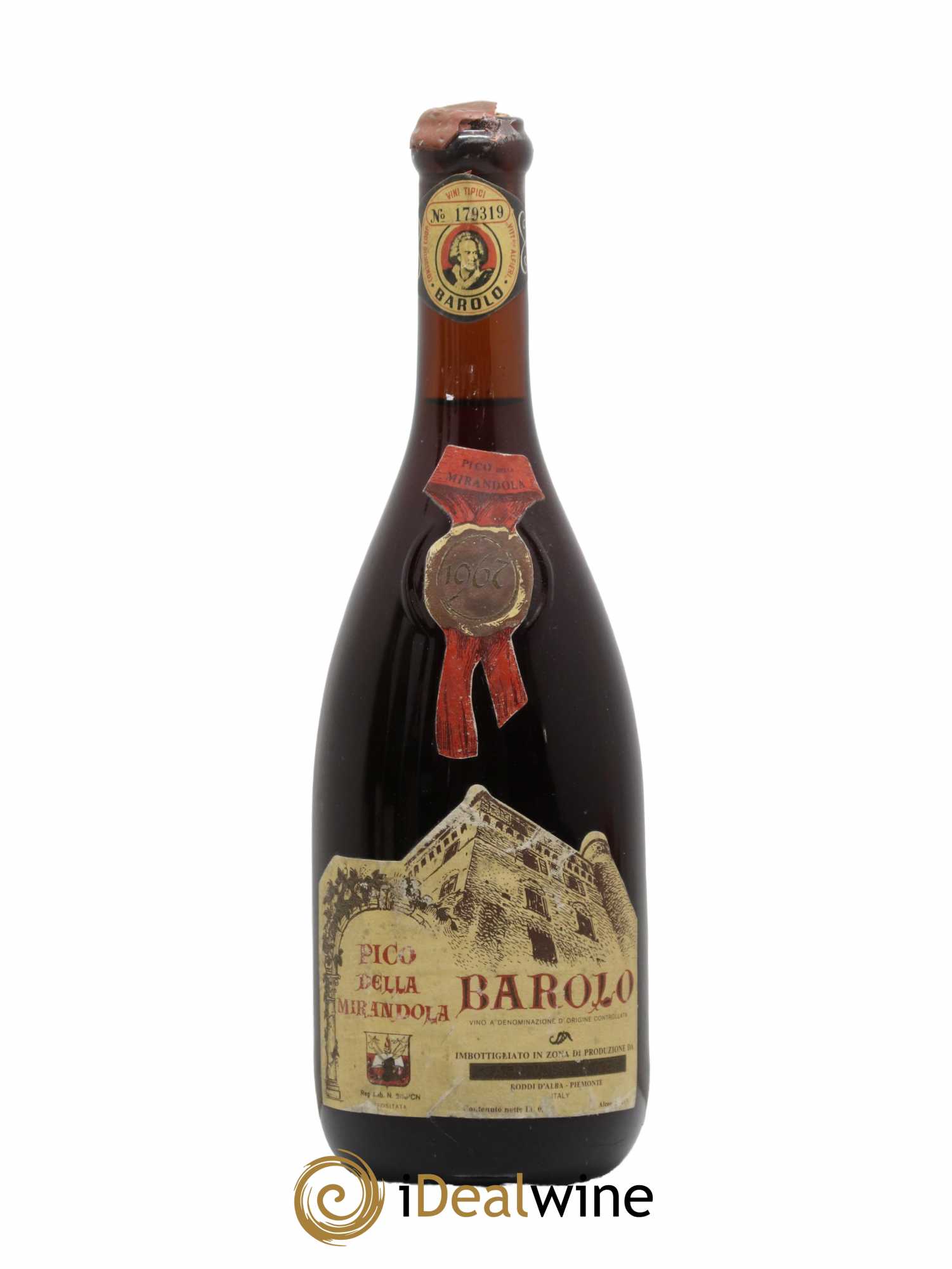 Barolo Pico della Mirandola 1967 - Lot de 1 bouteille - 0