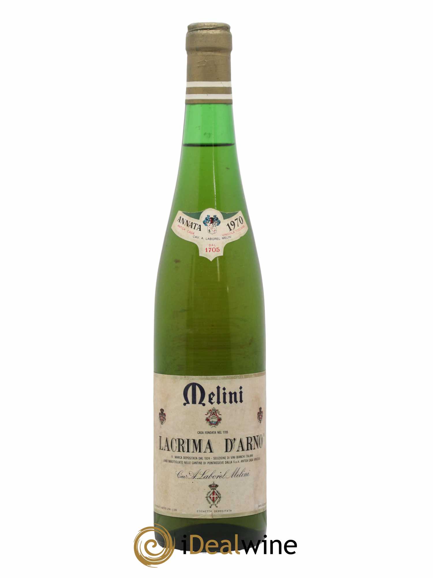 Italie Lacrima d'Arno Melini 1970 - Lot de 1 bouteille - 0