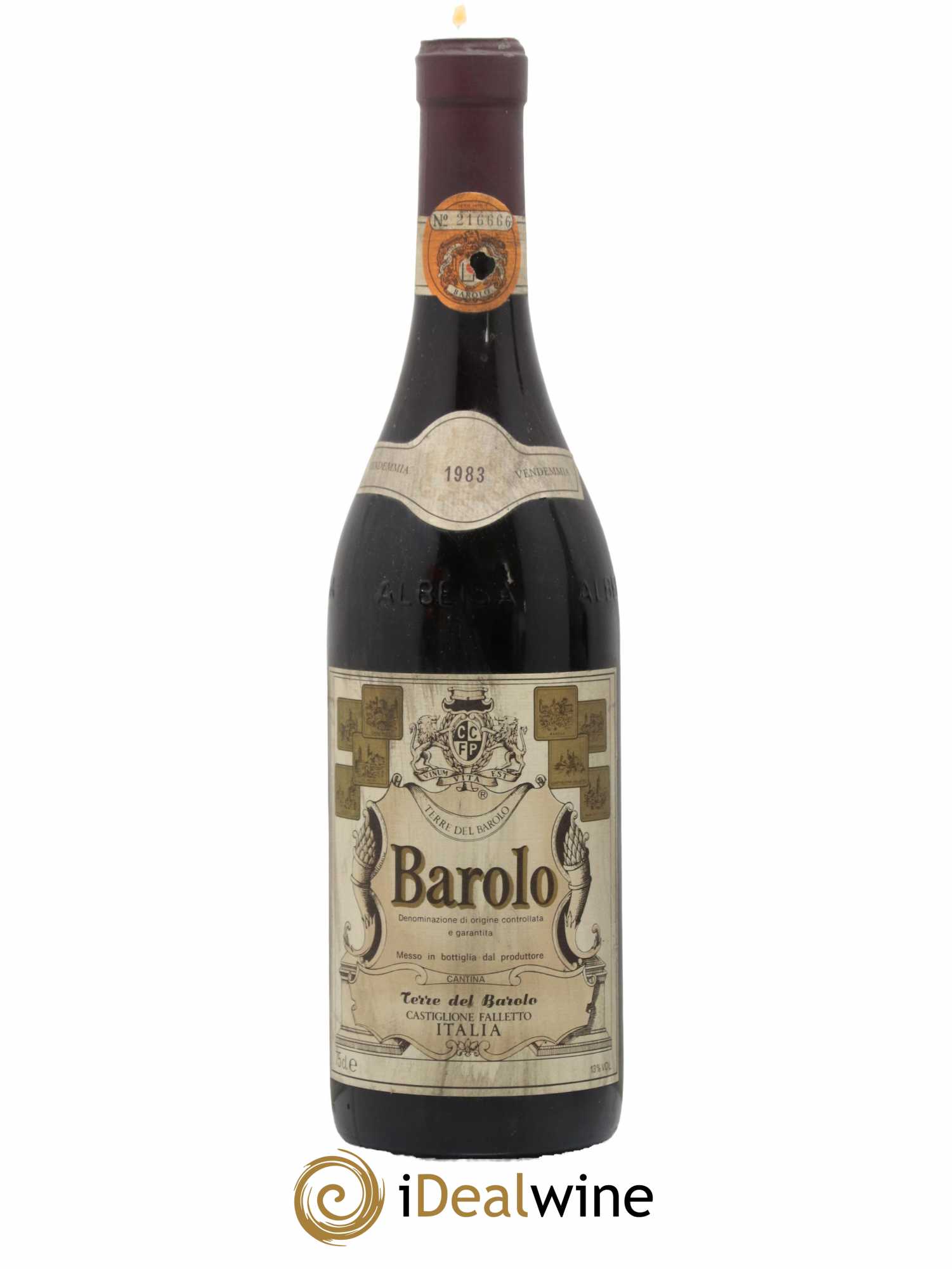 Barolo Terre del Barolo 1983 - Lot de 1 bouteille - 0