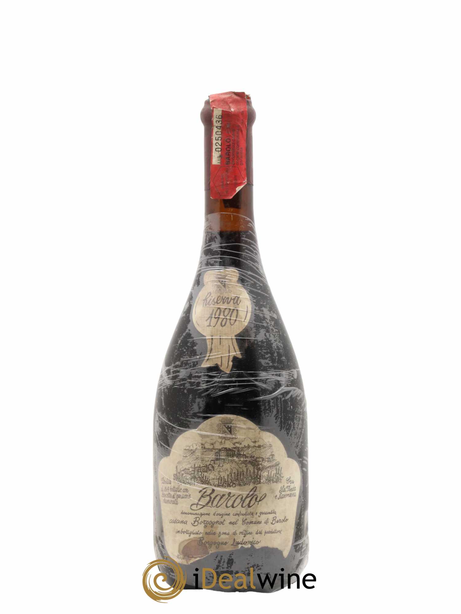 Barolo DOCG Riserva Borgogno Ludovico 1980 - Lot de 1 bouteille - 0