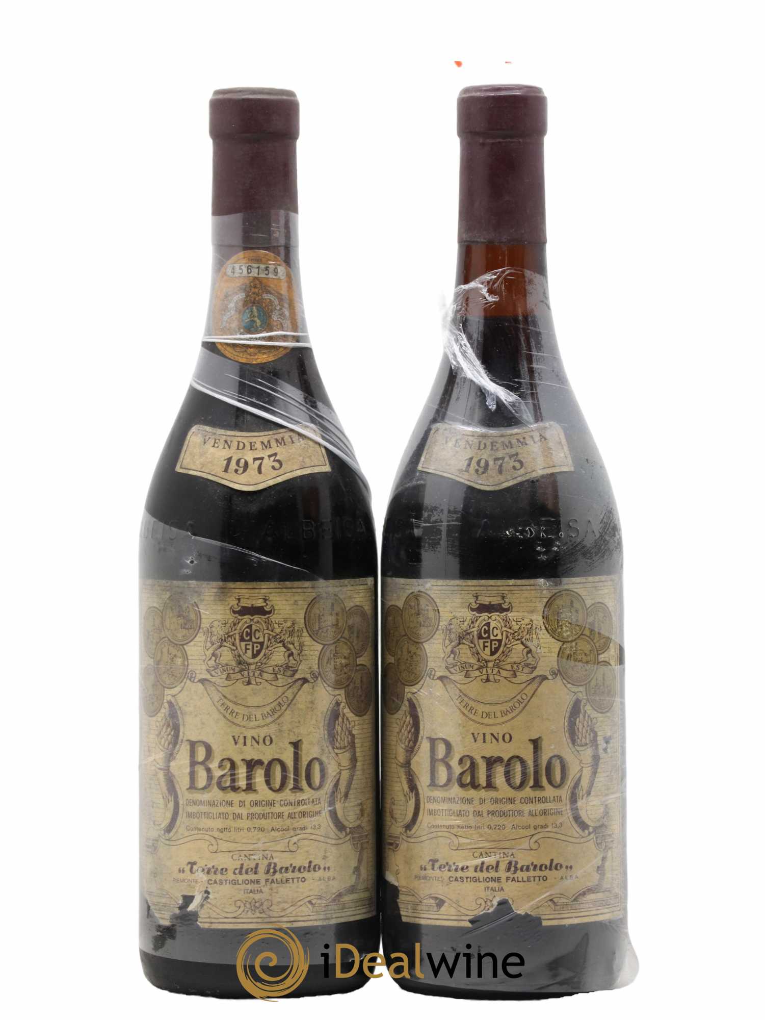 Barolo DOCG Terre del Barolo 1973 - Lotto di 2 bottiglie - 0