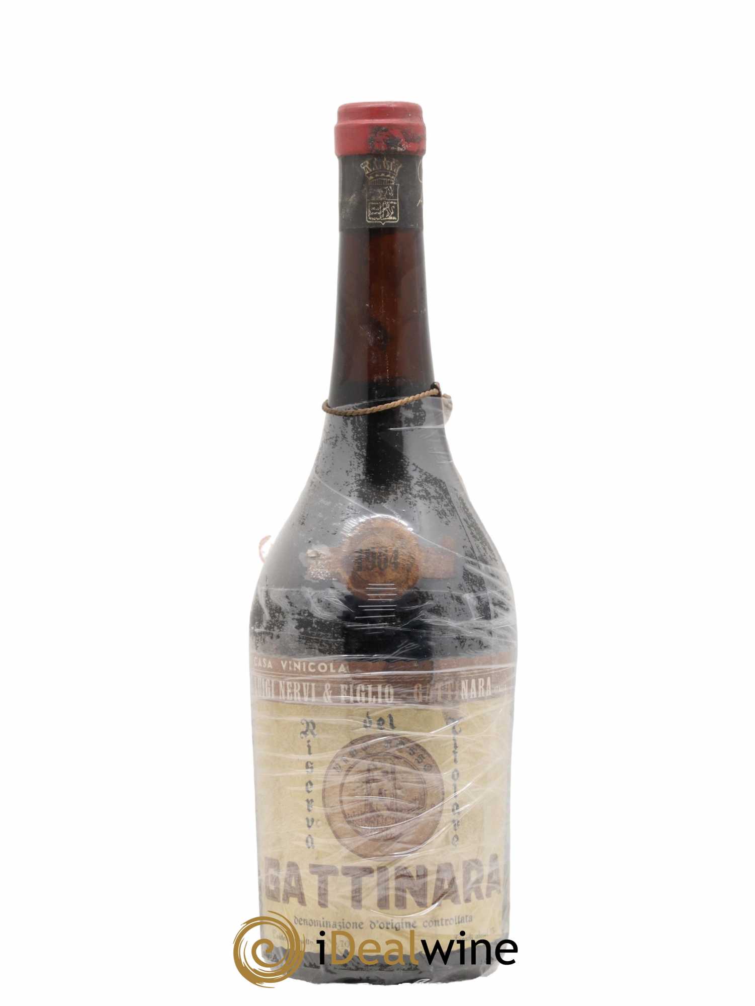 Gattinara DOCG Riserva del Titolare Luigi Nervi 1964 - Lot de 1 bouteille - 0