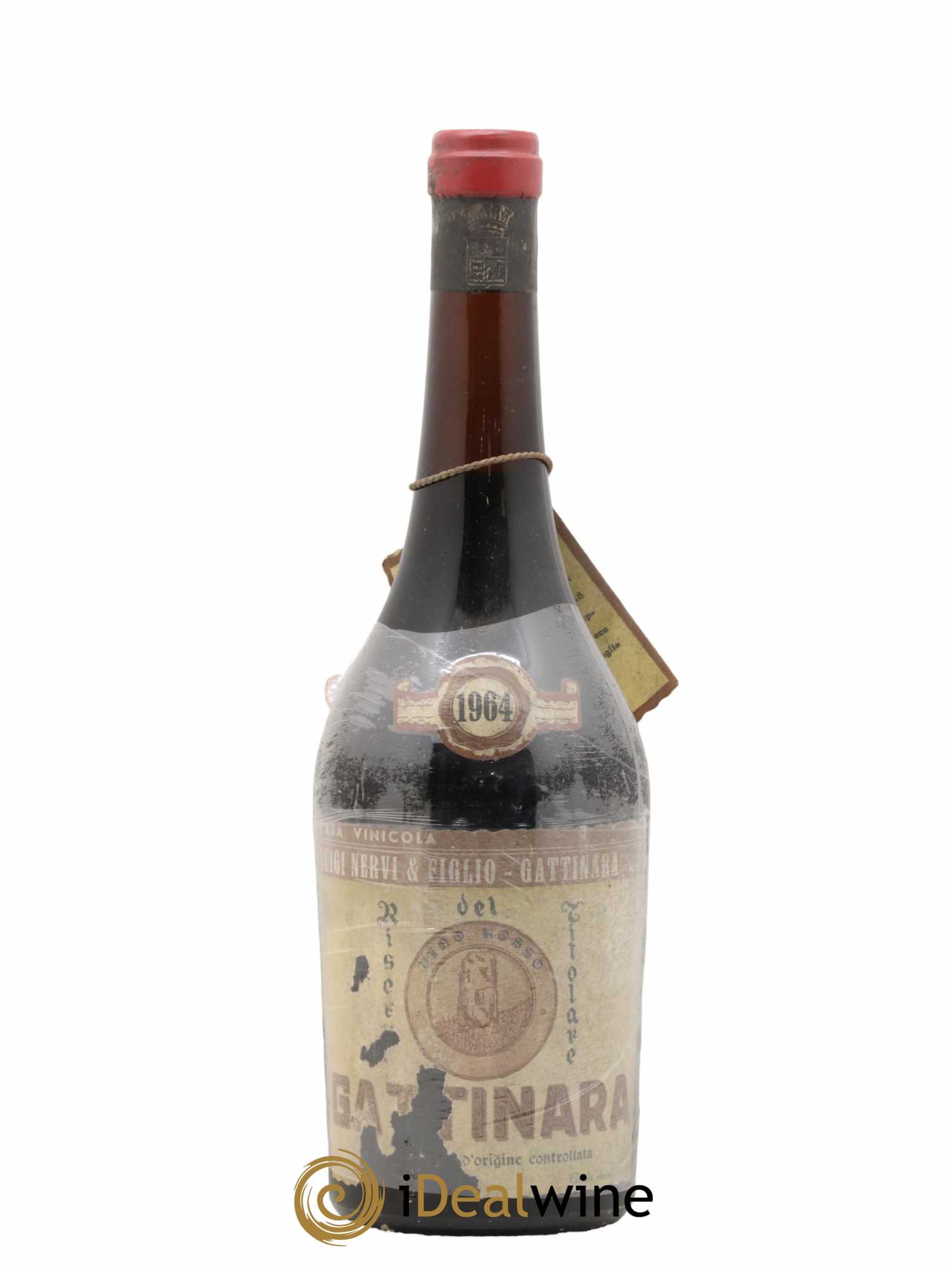 Gattinara DOCG Riserva del Titolare Luigi Nervi 1964 - Lot de 1 bouteille - 0