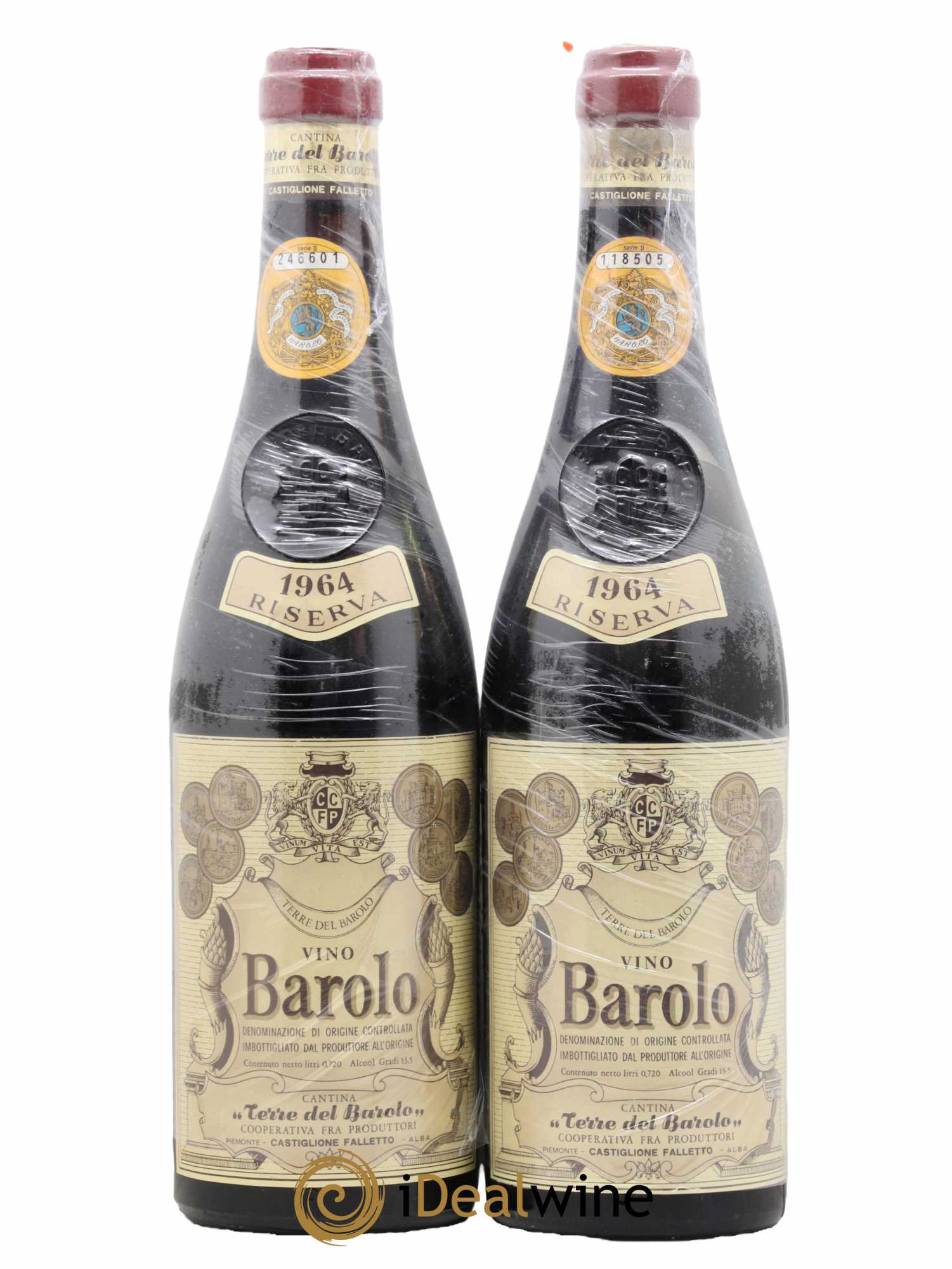 Barolo Riserva Terre del Barolo 1964 - Posten von 2 Flaschen - 0