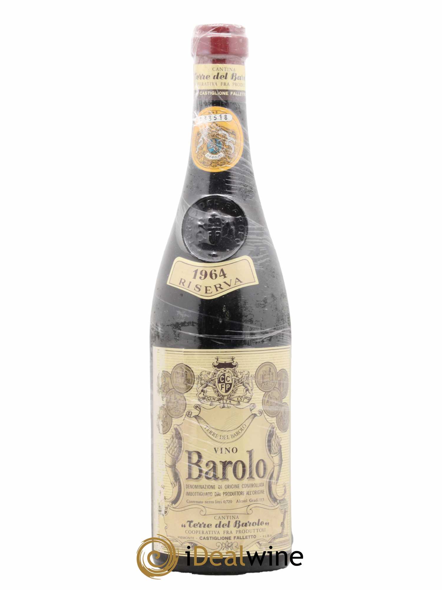 Barolo Riserva Terre del Barolo 1964 - Lot de 1 bouteille - 0