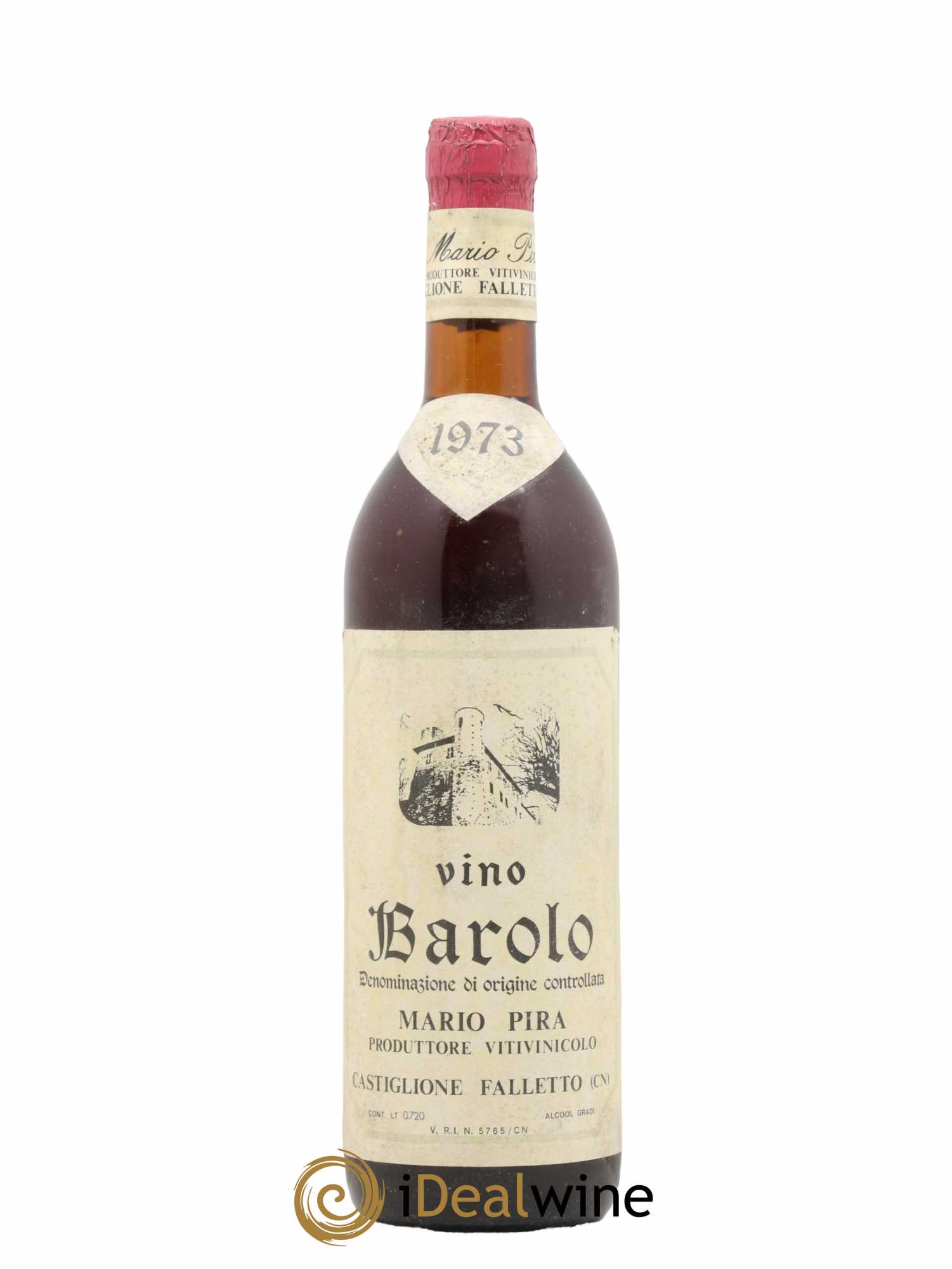 Barolo Mario Pira 1973 - Lot de 1 bouteille - 0