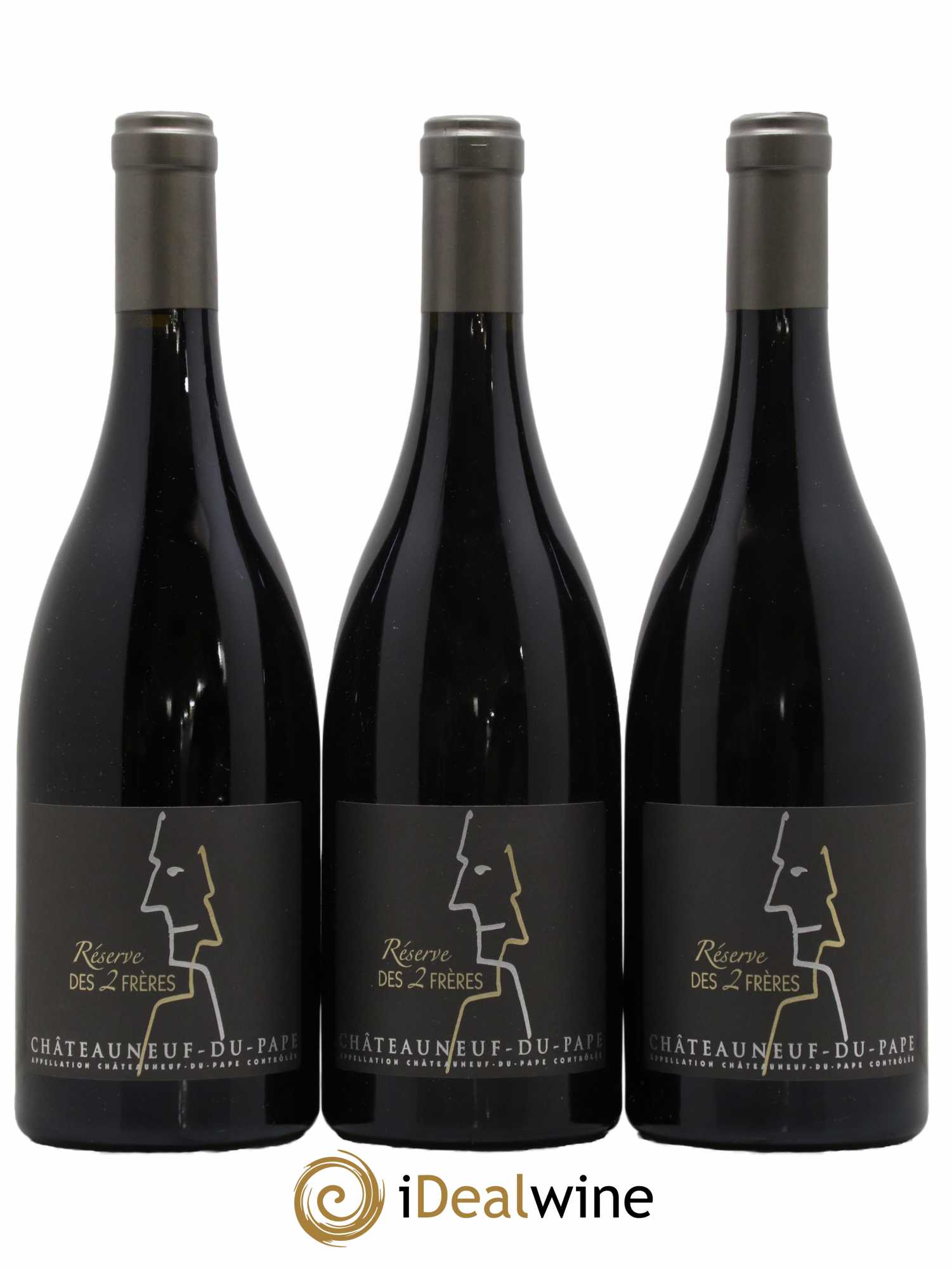 Châteauneuf-du-Pape Réserve des 2 frères Pierre Usseglio & Fils 2009 - Lot de 6 bouteilles - 3