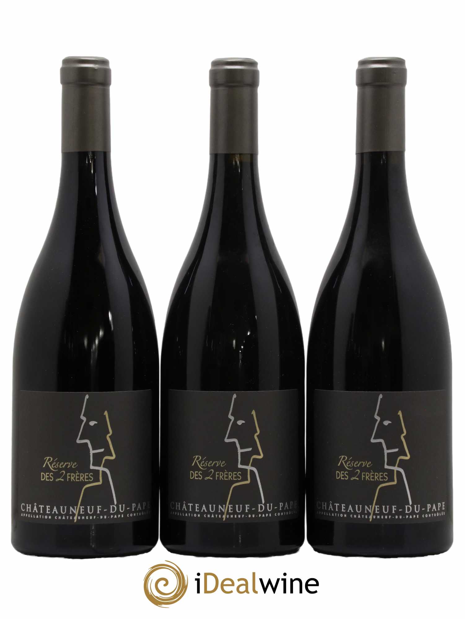 Châteauneuf-du-Pape Réserve des 2 frères Pierre Usseglio & Fils 2009 - Lot de 6 bouteilles - 3