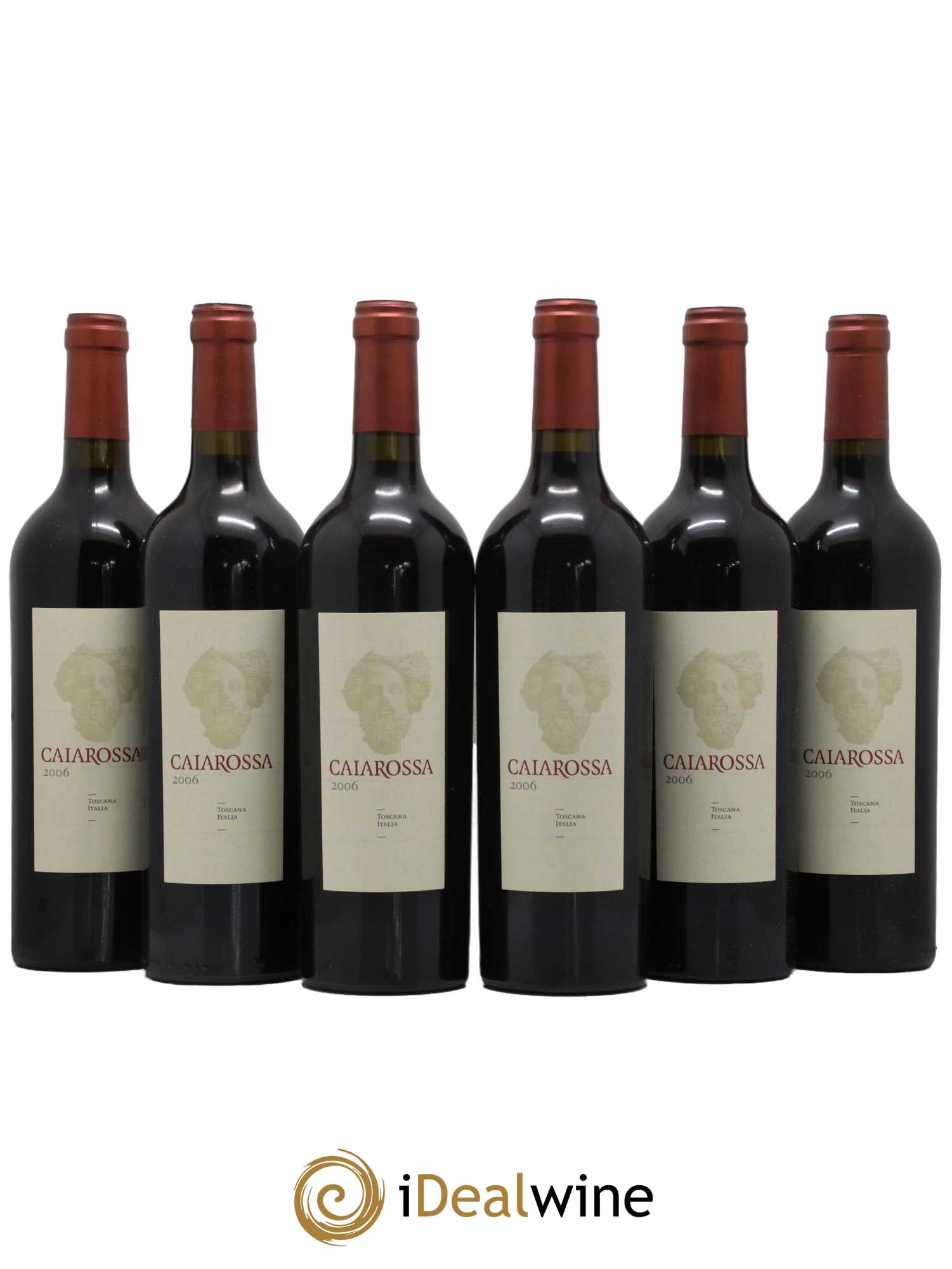Toscana IGT Caiarossa 2006 - Posten von 6 Flaschen - 0