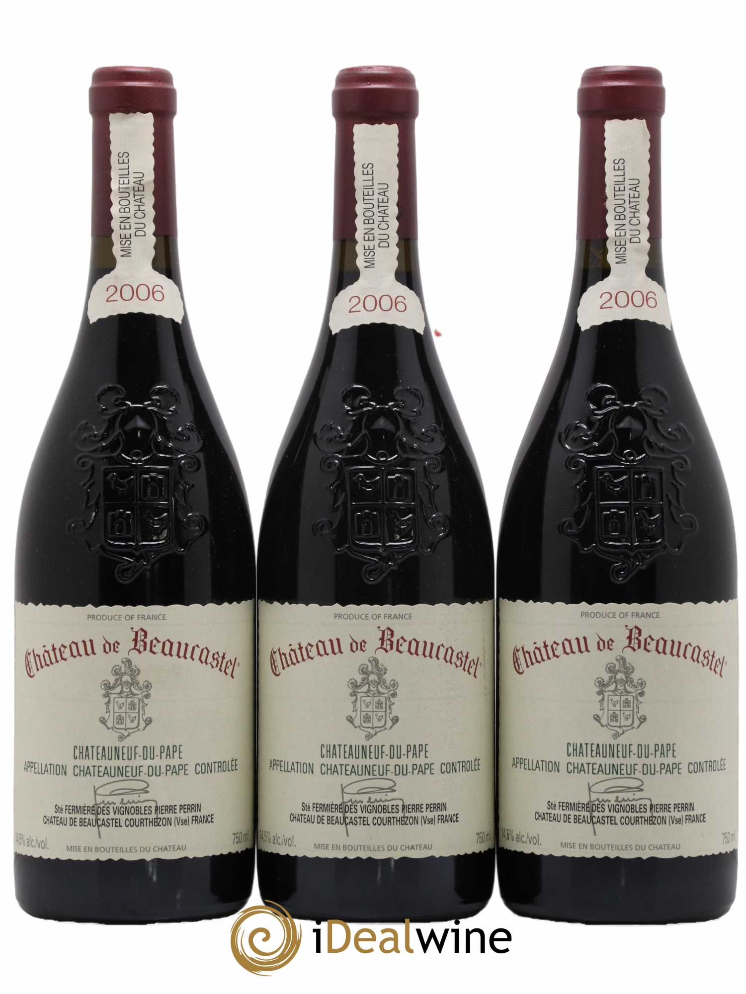 Châteauneuf-du-Pape Château de Beaucastel Famille Perrin 2006 - Lot de 6 bouteilles - 2