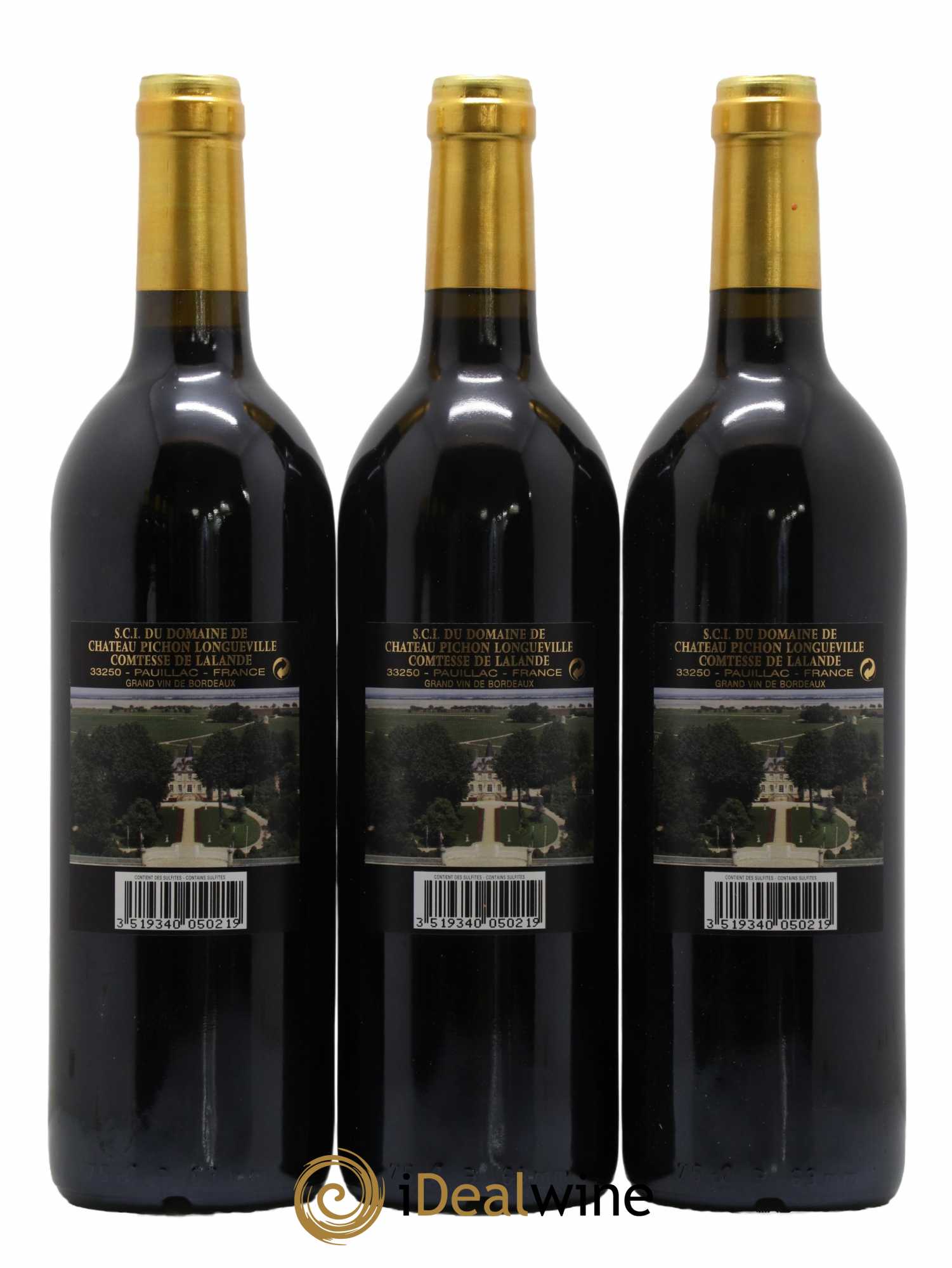 Château Pichon Longueville Comtesse de Lalande 2ème Grand Cru Classé 2005 - Lot de 6 bouteilles - 2