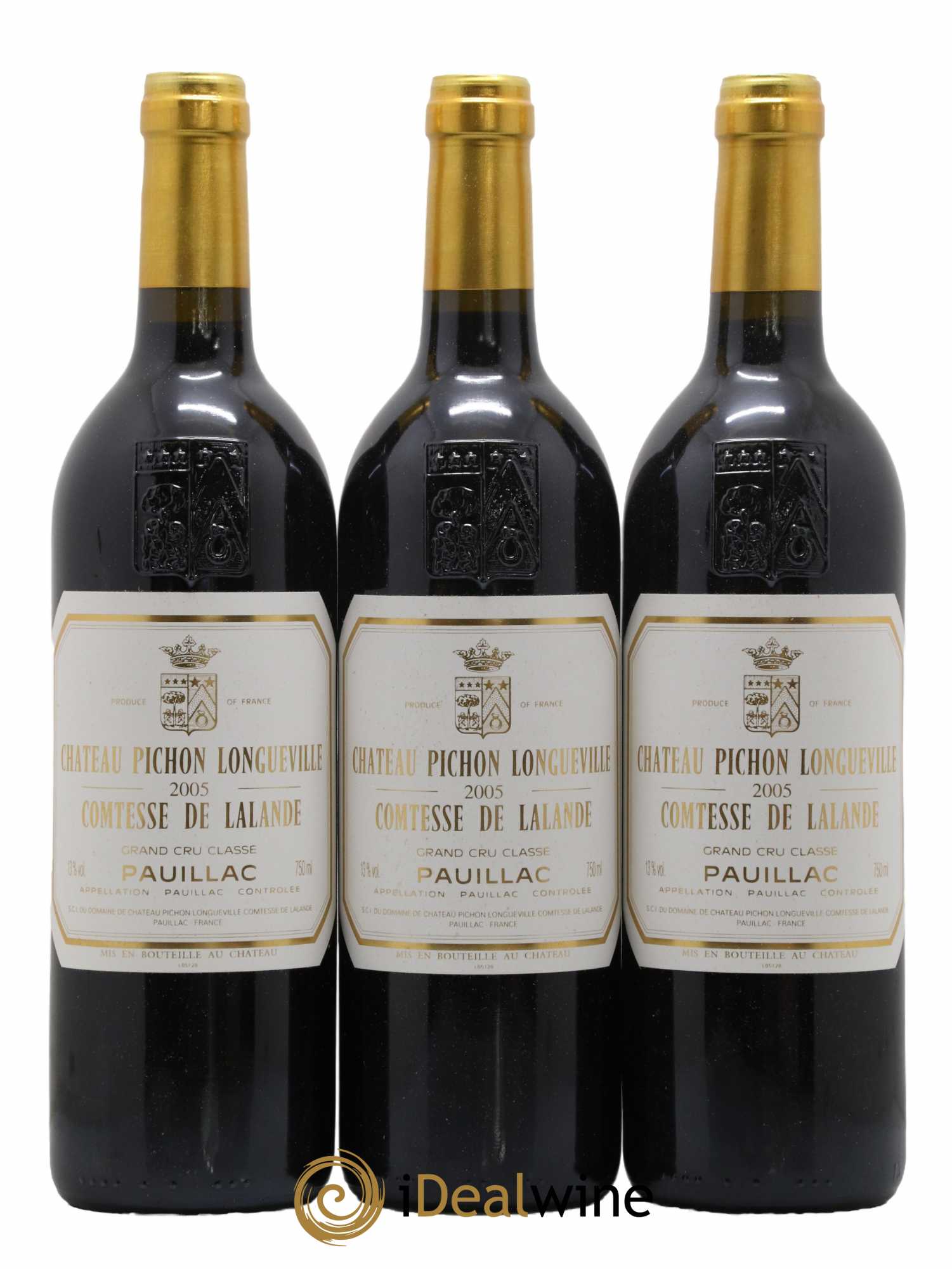 Château Pichon Longueville Comtesse de Lalande 2ème Grand Cru Classé 2005 - Lot de 6 bouteilles - 3