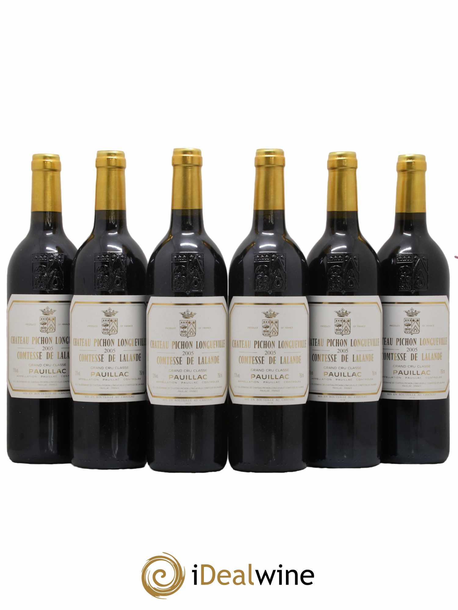 Château Pichon Longueville Comtesse de Lalande 2ème Grand Cru Classé 2005 - Lot de 6 bouteilles - 0