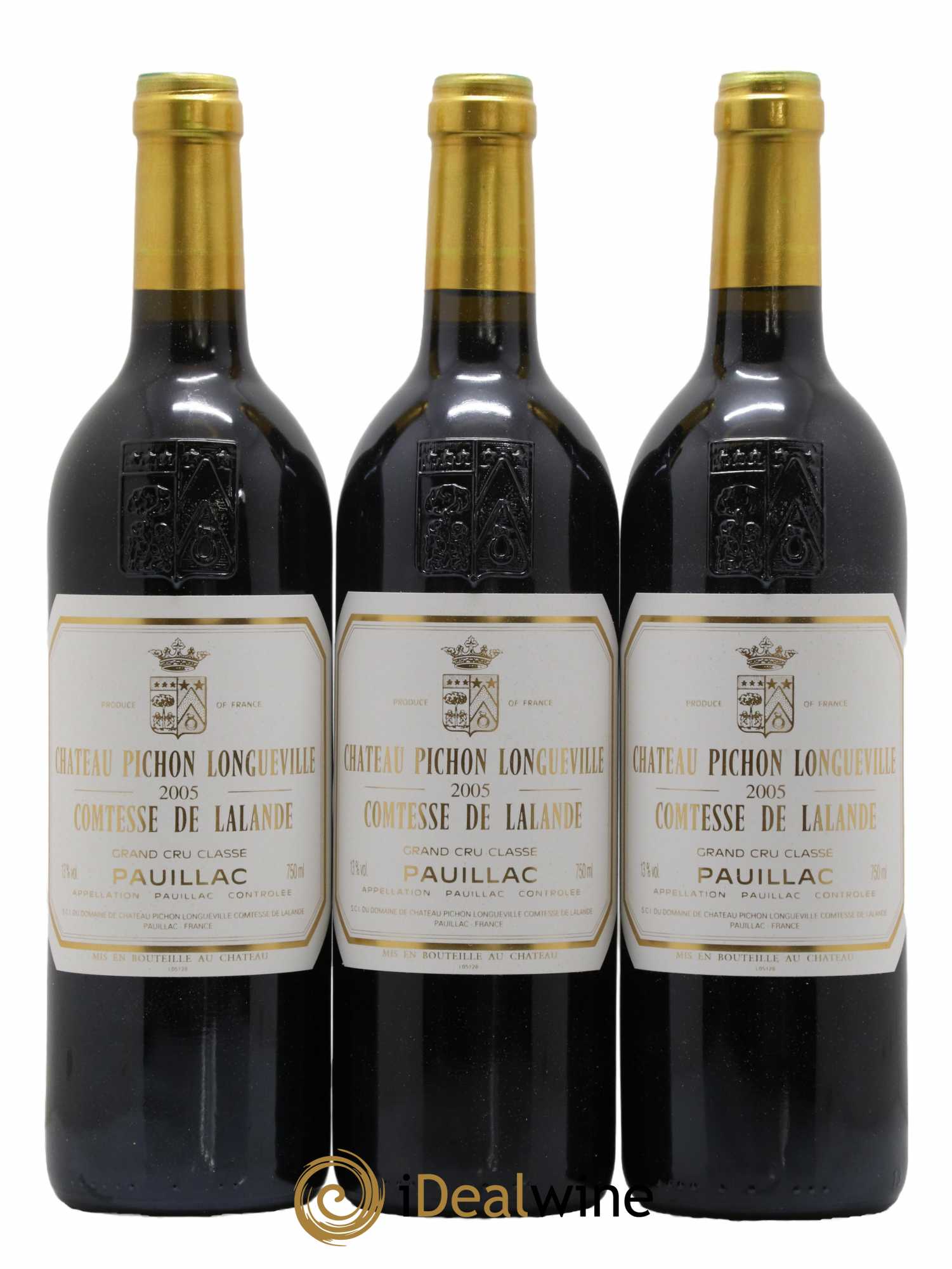 Château Pichon Longueville Comtesse de Lalande 2ème Grand Cru Classé 2005 - Lot de 6 bouteilles - 1