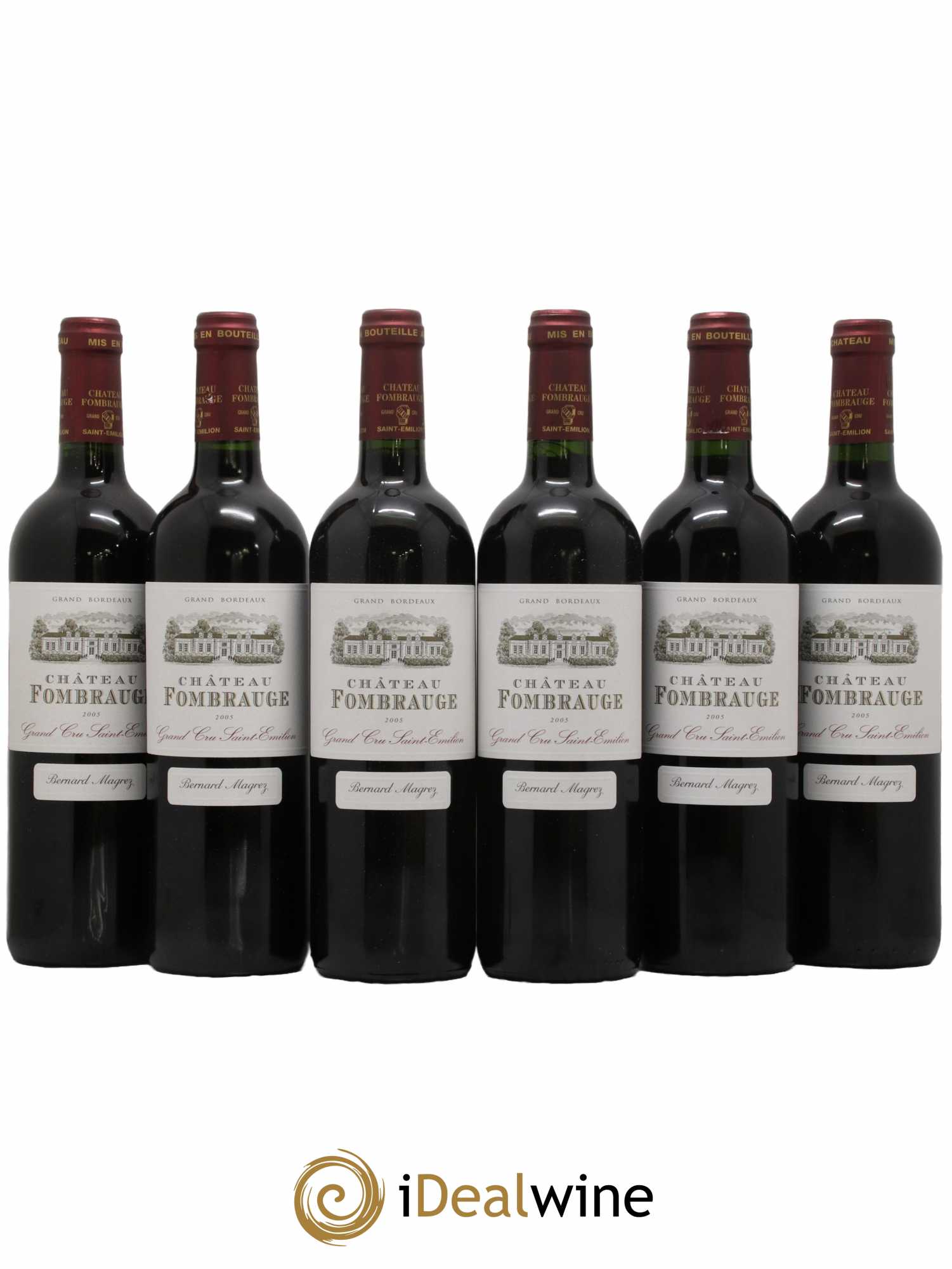 Château Fombrauge Grand Cru Classé 2005 - Lot de 6 bouteilles - 0