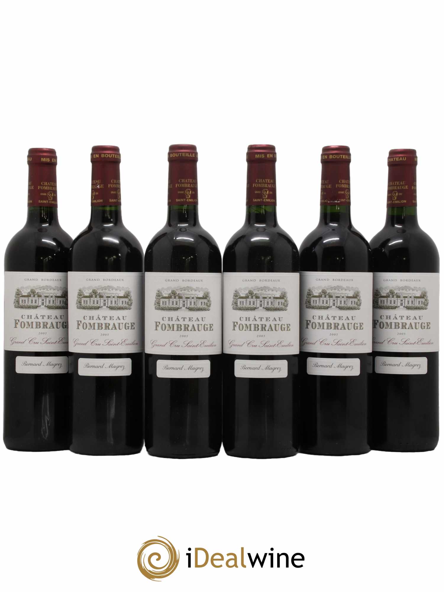 Château Fombrauge Grand Cru Classé 2005 - Lot de 6 bouteilles - 0