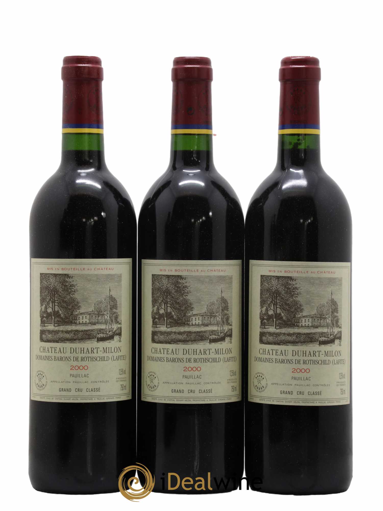 Château Duhart-Milon 4ème Grand Cru Classé 2000 - Lot de 12 bouteilles - 3