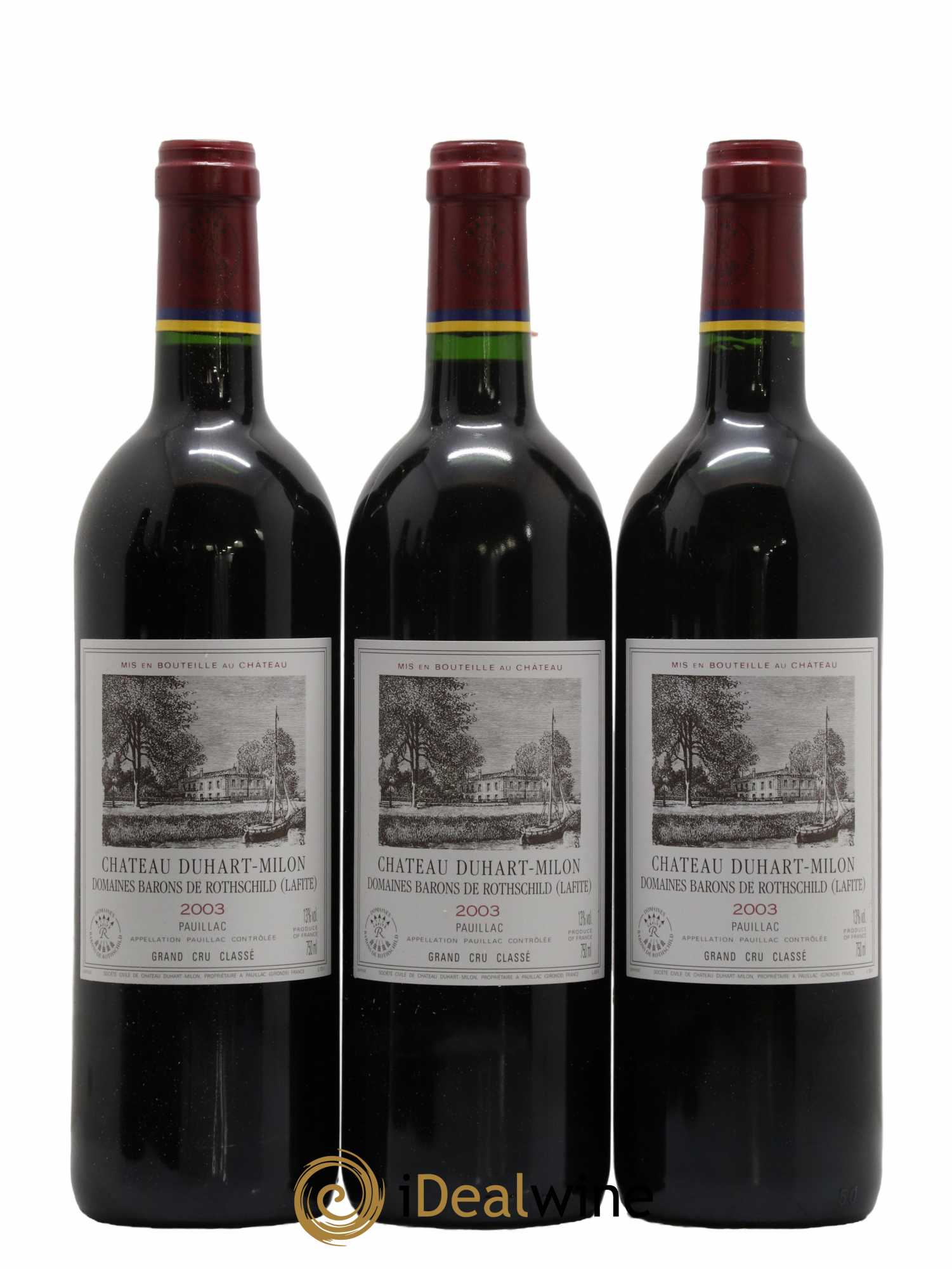 Château Duhart-Milon 4ème Grand Cru Classé 2003 - Lotto di 12 bottiglie - 2