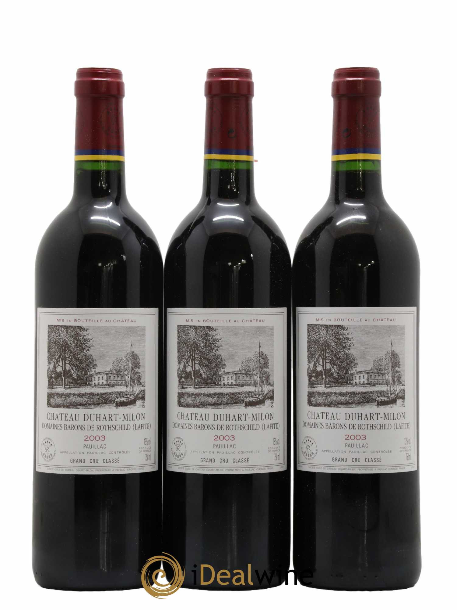 Château Duhart-Milon 4ème Grand Cru Classé 2003 - Lotto di 12 bottiglie - 4