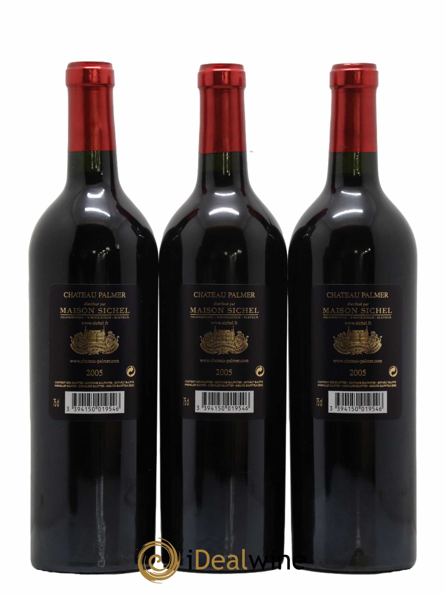 Château Palmer 3ème Grand Cru Classé 2005 - Lot de 12 bouteilles - 8
