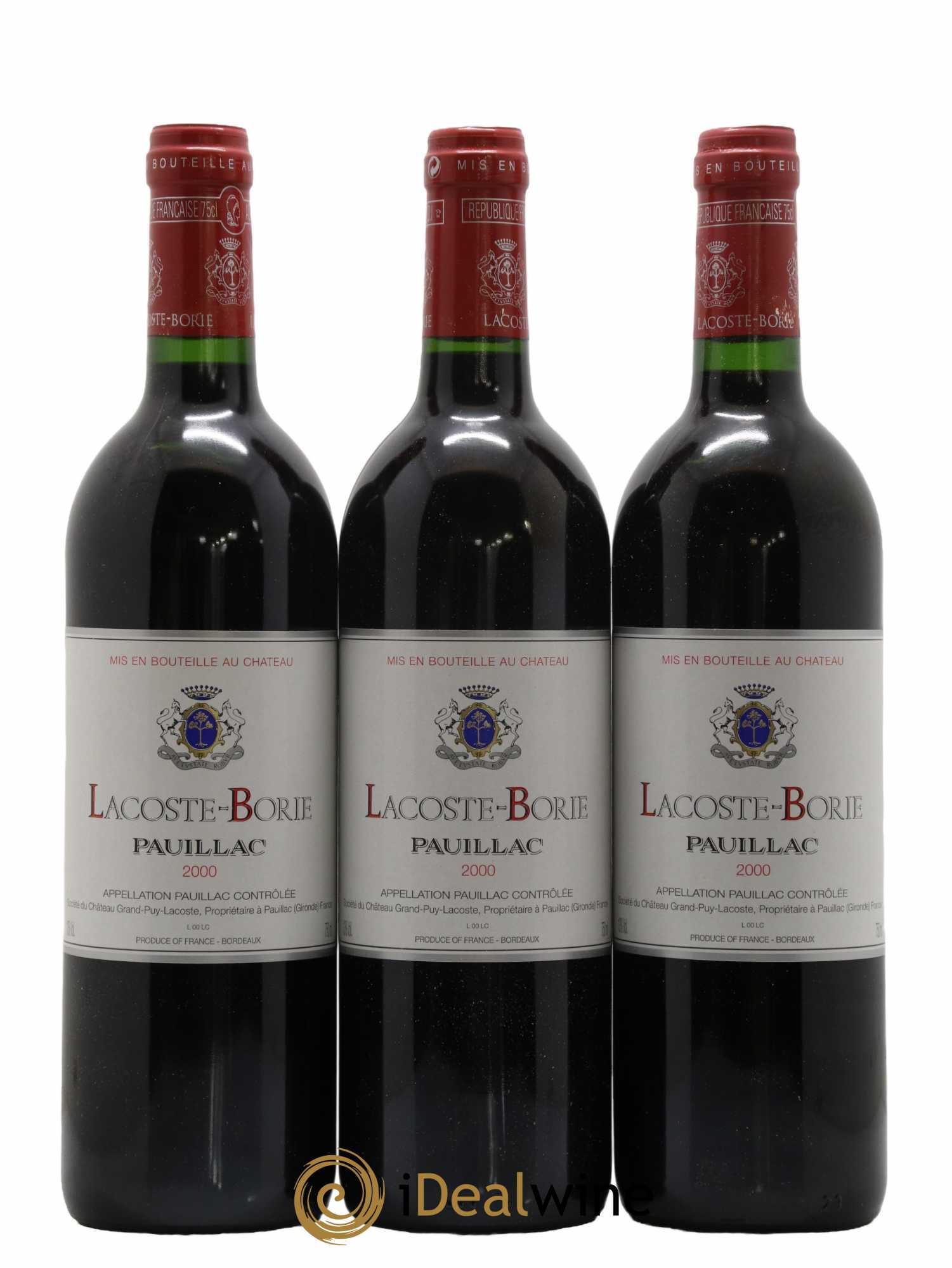 Lacoste Borie 2000 - Lot de 12 bouteilles - 4