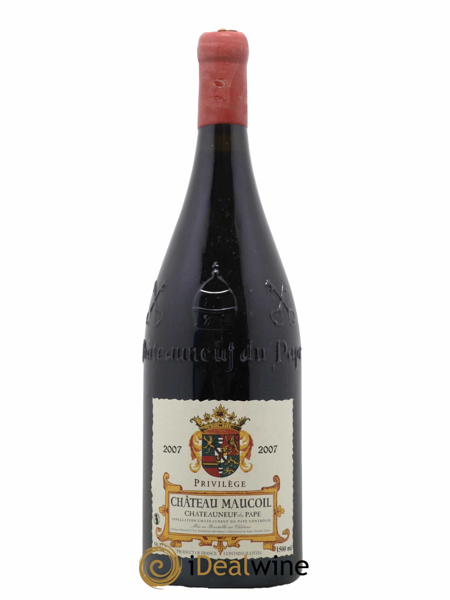 Châteauneuf-du-Pape Château Maucoil Privilège 2007 - Lot de 1 magnum - 1