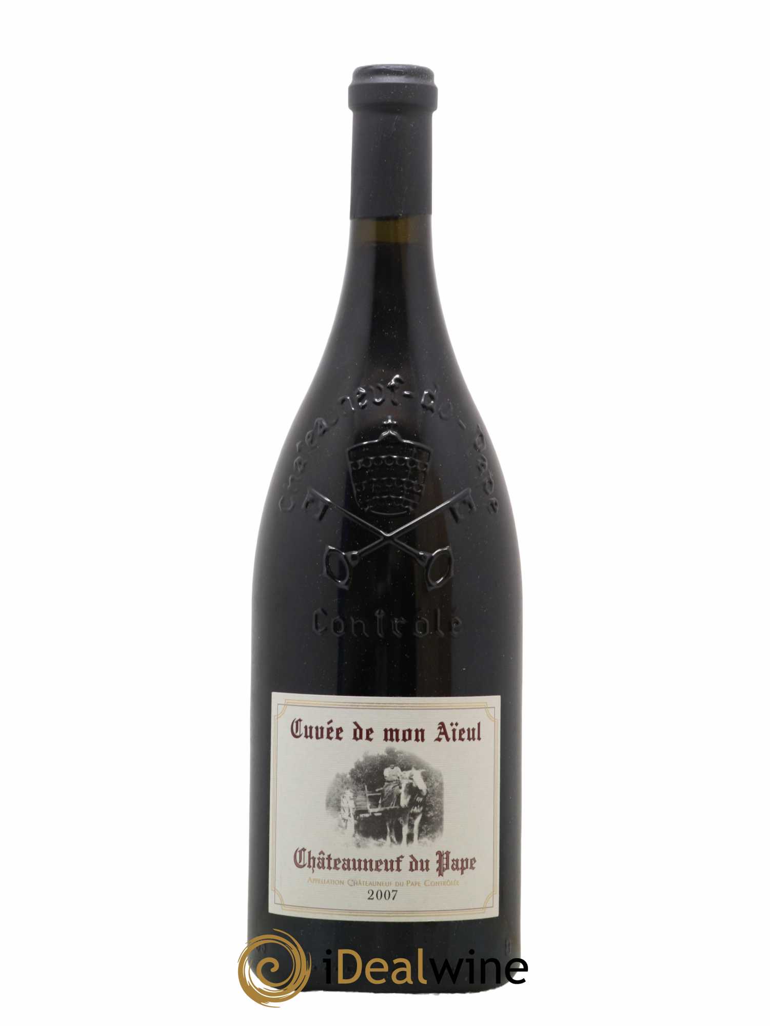 Châteauneuf-du-Pape Cuvée de mon Aïeul Pierre Usseglio & Fils 2007 - Lot de 1 magnum - 1
