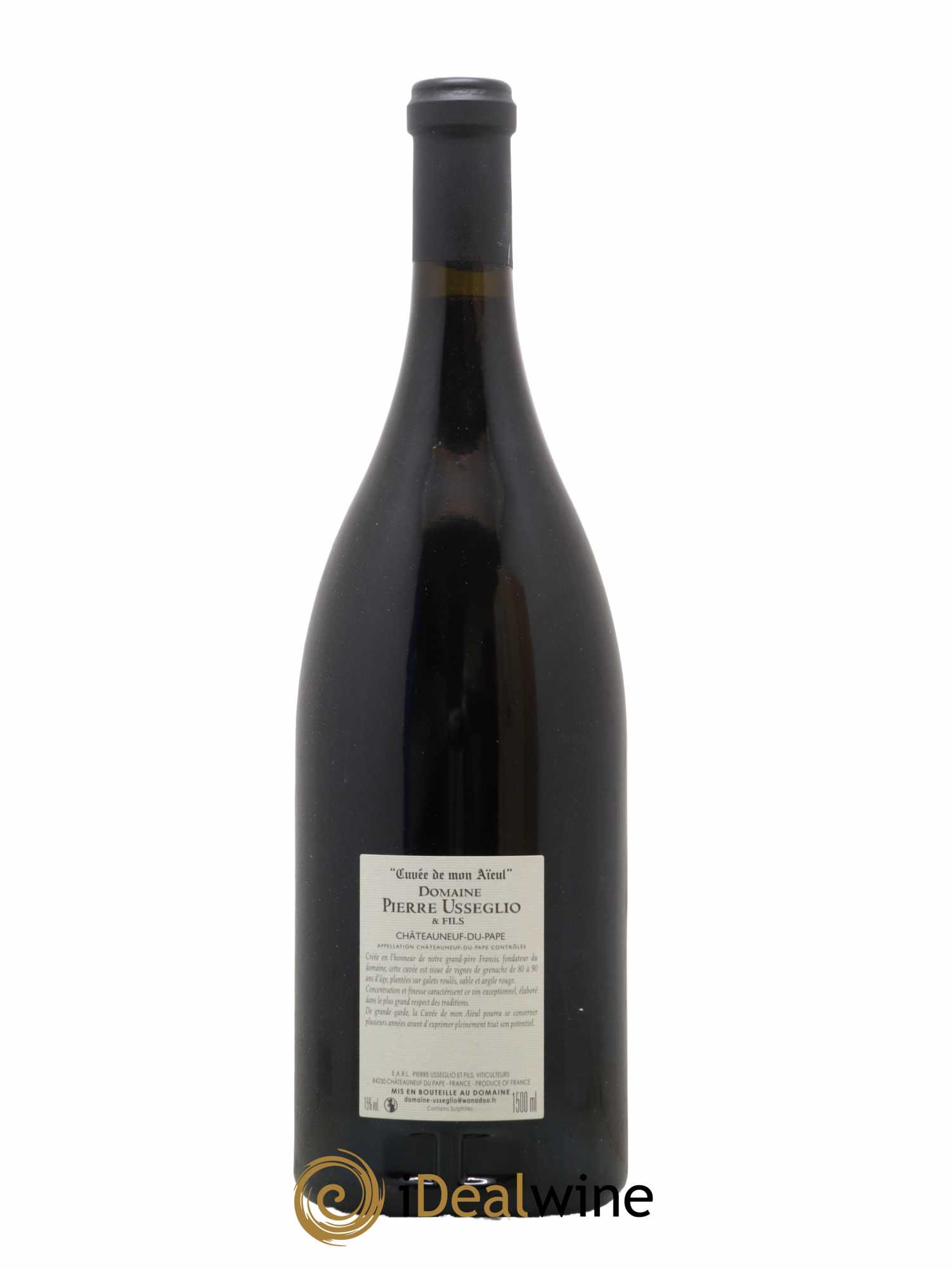 Châteauneuf-du-Pape Cuvée de mon Aïeul Pierre Usseglio & Fils 2007 - Lot de 1 magnum - 2