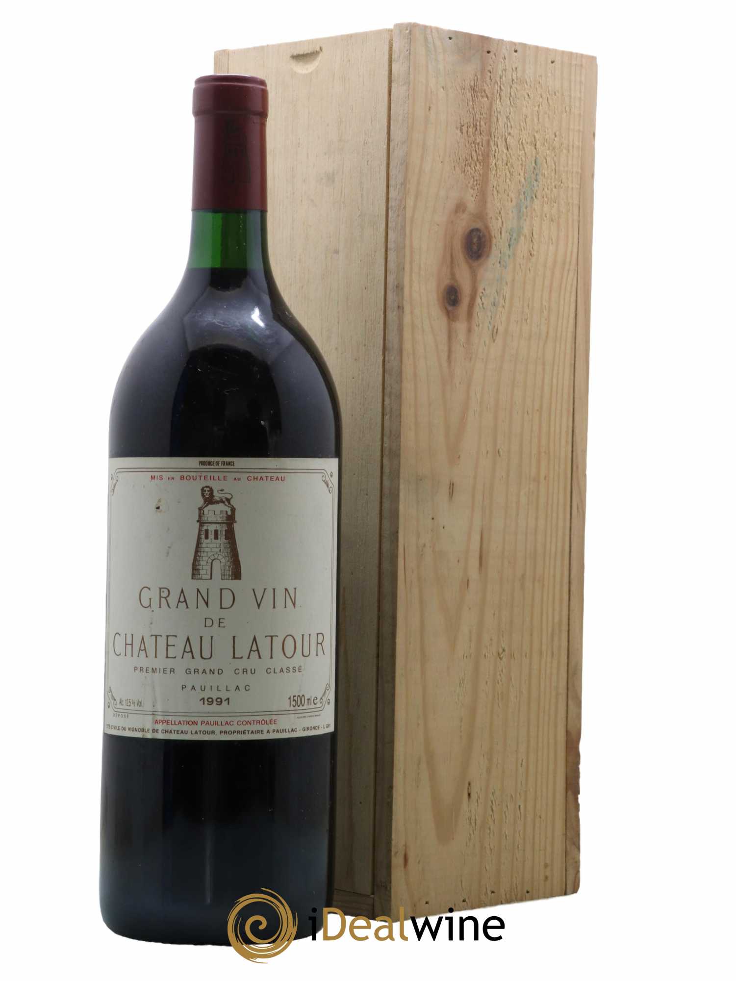 Château Latour 1er Grand Cru Classé 1991 - Lot de 1 magnum - 0