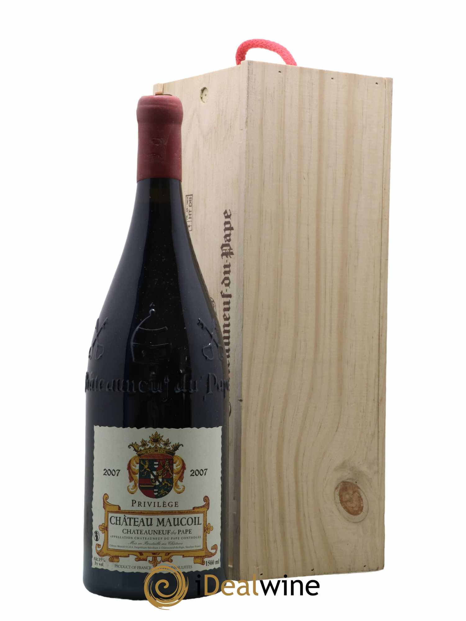 Châteauneuf-du-Pape Privilège Château Maucoil 2007 - Lot de 1 magnum - 0