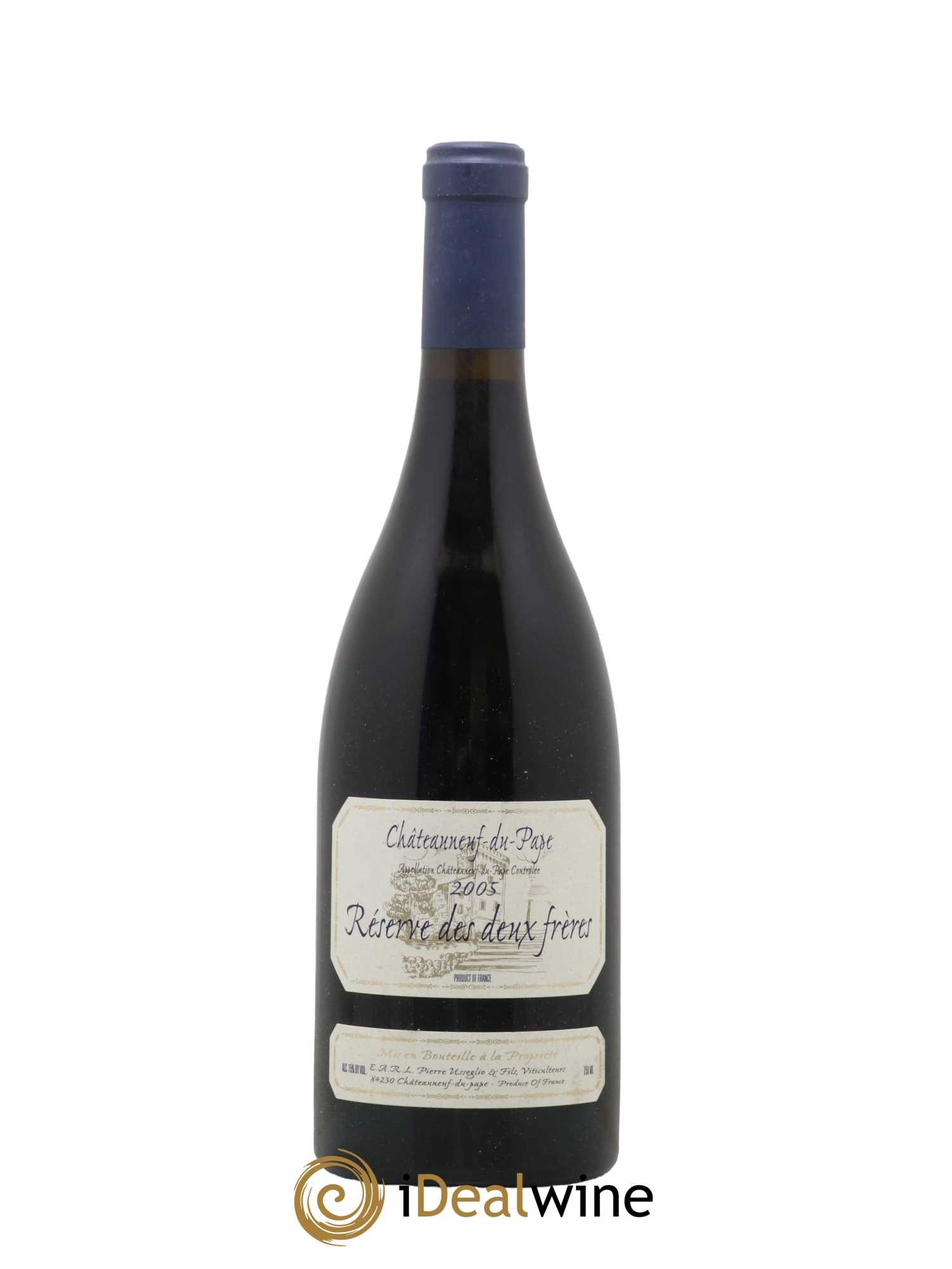 Châteauneuf-du-Pape Réserve des 2 frères Pierre Usseglio & Fils 2005 - Lot de 1 bouteille - 1