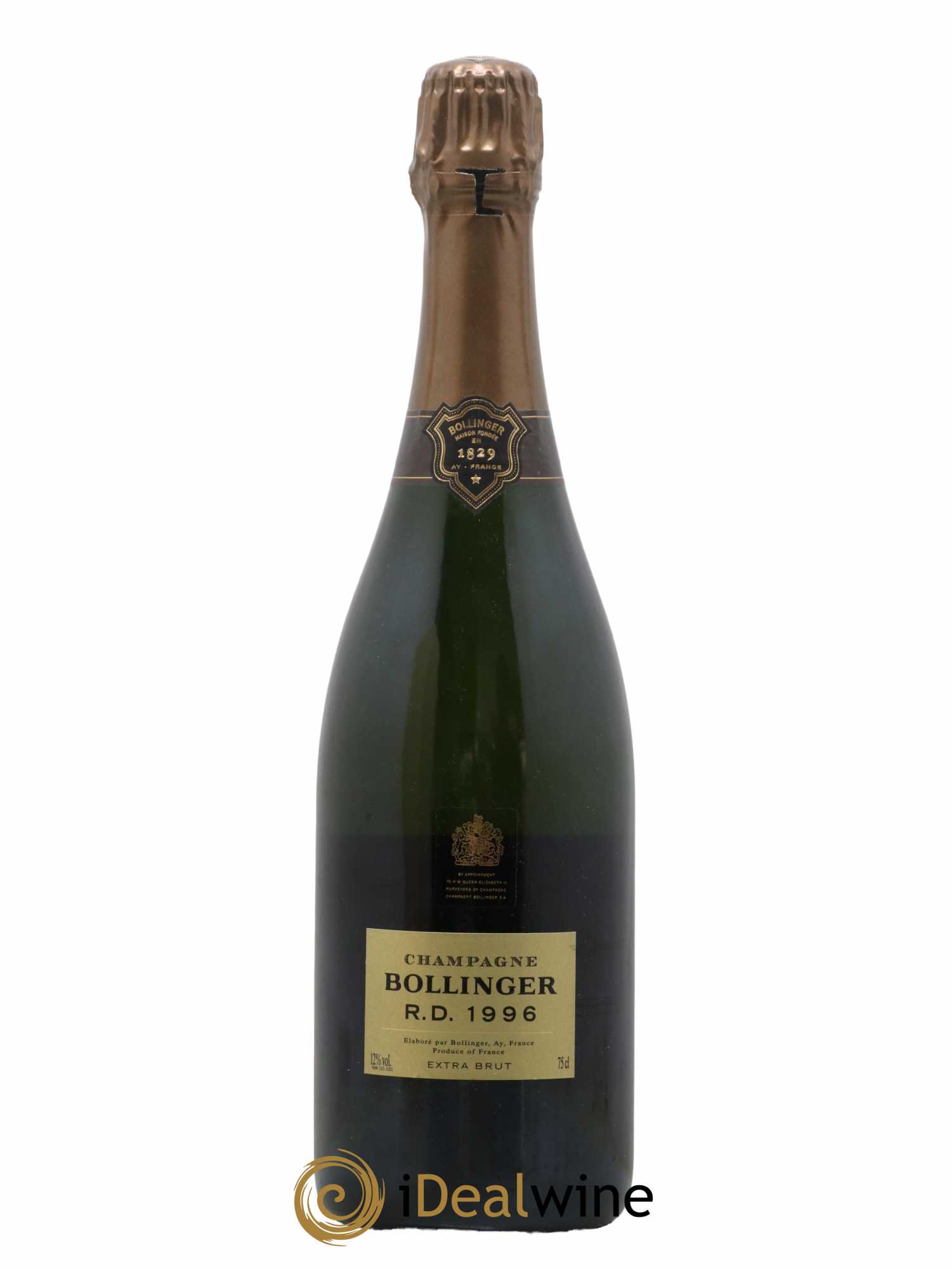 R.D. Extra-Brut Bollinger 1996 - Lotto di 1 bottiglia - 1