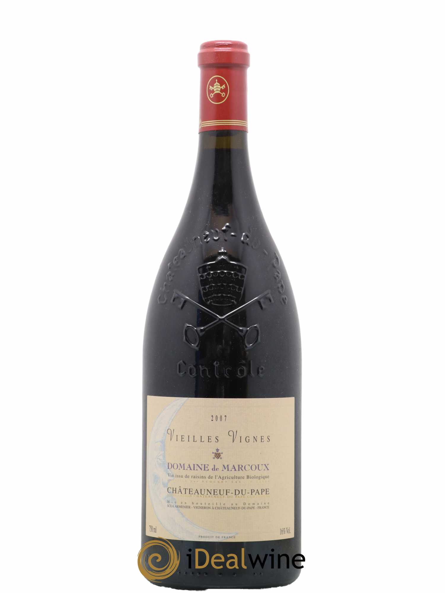 Châteauneuf-du-Pape Vieilles Vignes Marcoux (Domaine de) 2007 - Lot de 1 magnum - 1