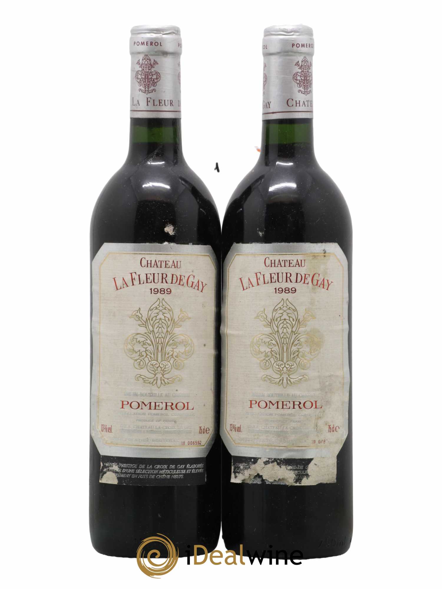 Château la Fleur de Gay 1989 - Lot de 2 bouteilles - 0