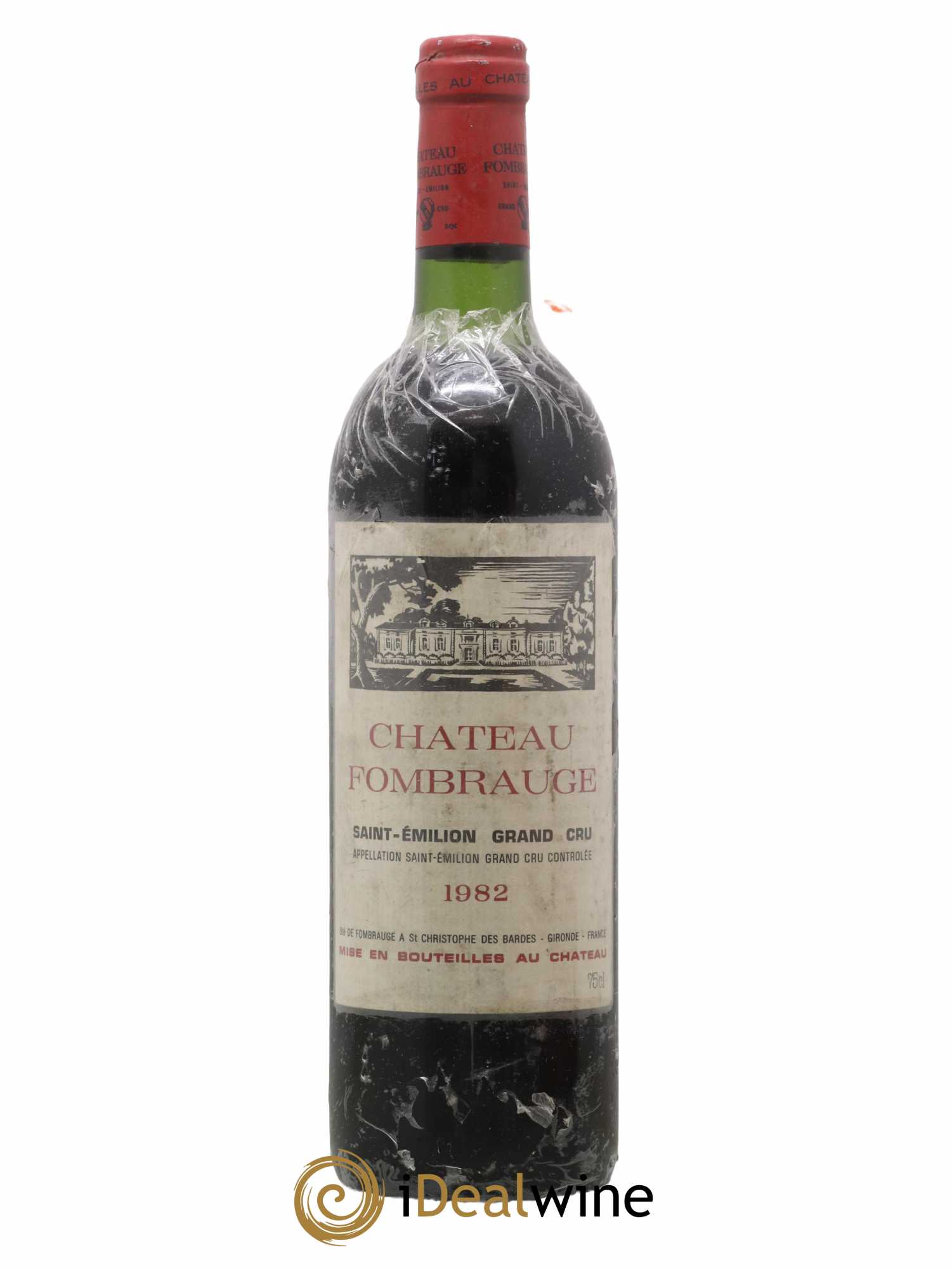 Château Fombrauge Grand Cru Classé 1982 - Lot de 1 bouteille - 0