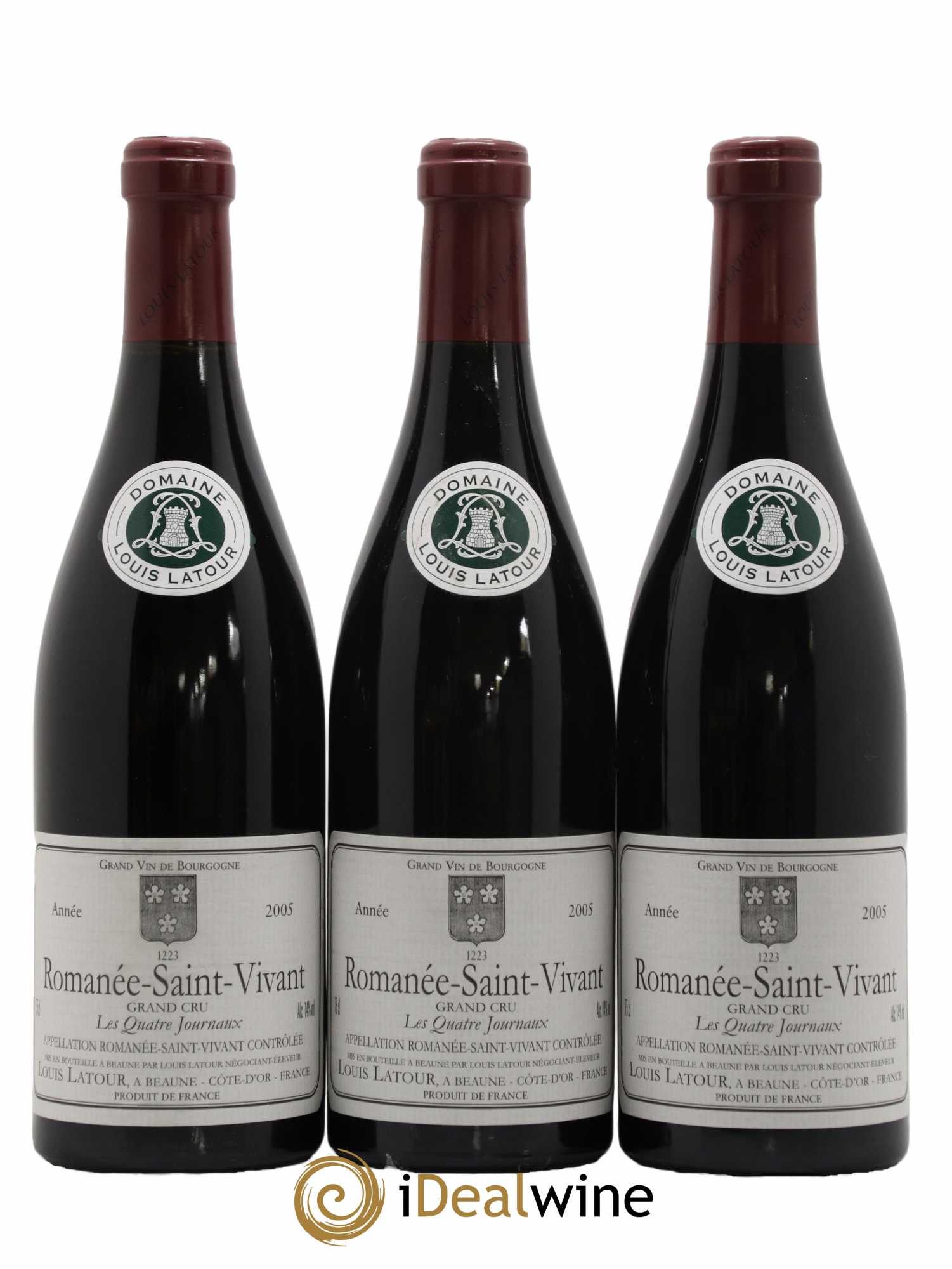 Romanée-Saint-Vivant Grand Cru Les Quatre Journaux Louis Latour 2005 - Lot de 12 bouteilles - 7