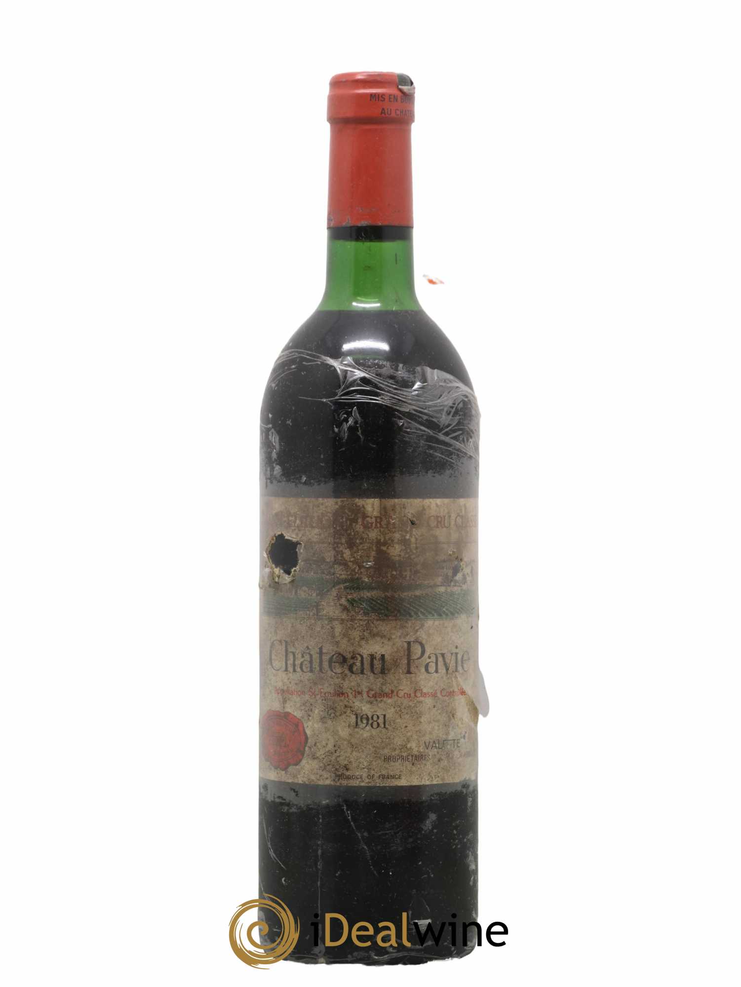 Château Pavie 1er Grand Cru Classé A 1981 - Lot de 1 bouteille - 0