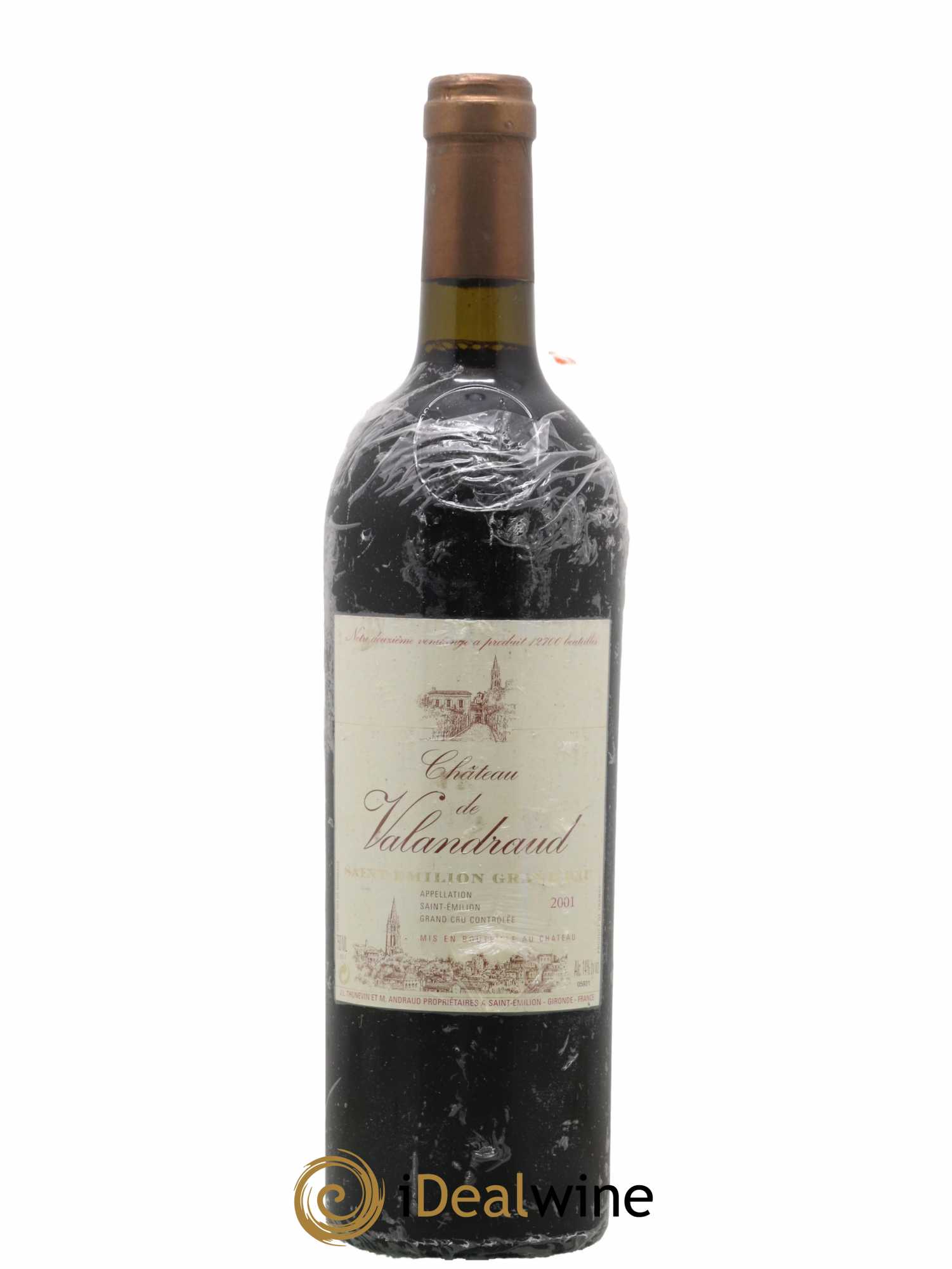 Château de Valandraud 2001 - Lot de 1 bouteille - 0