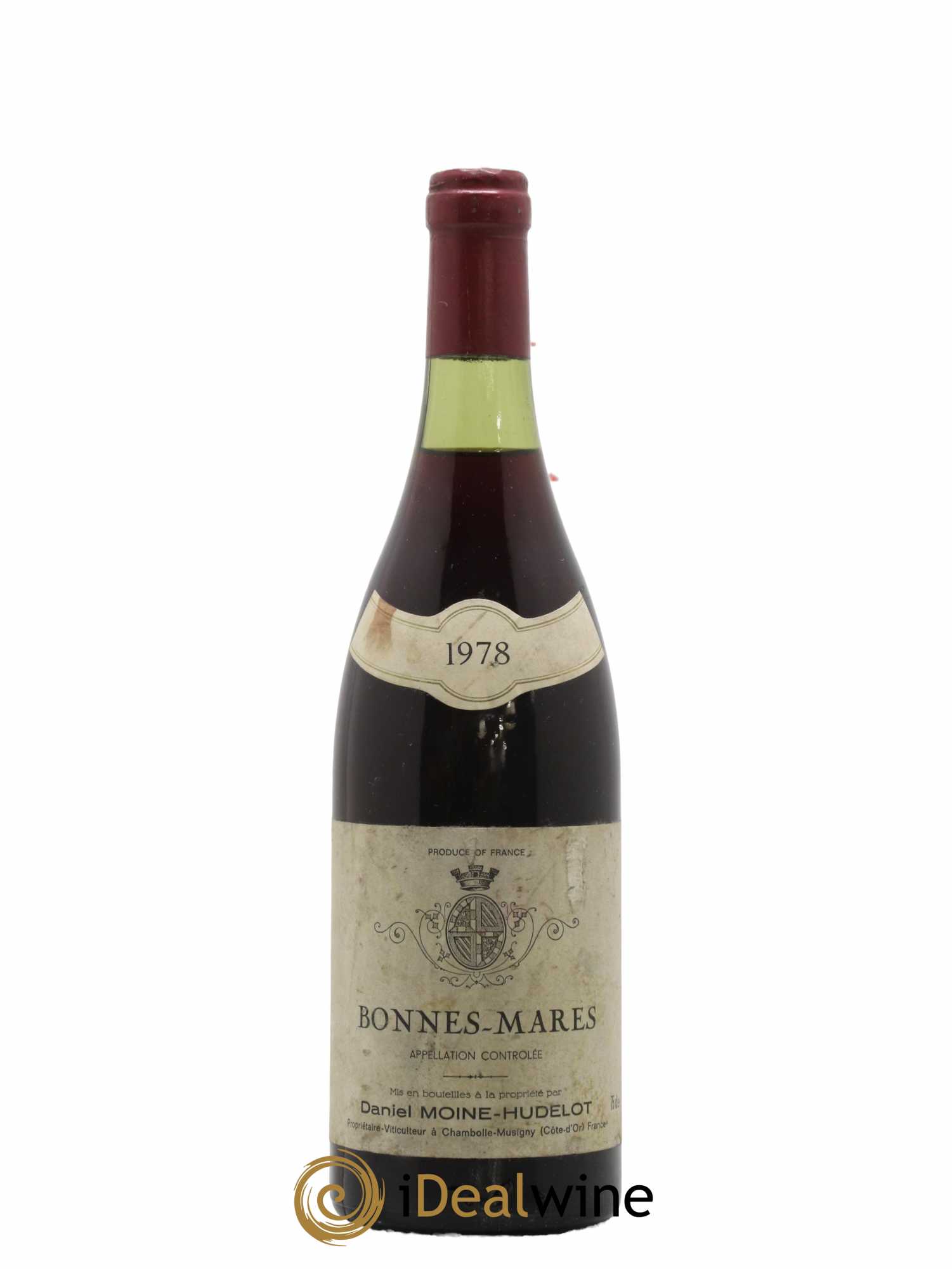 Bonnes-Mares Grand Cru Moine-Hudelot (Domaine) 1978 - Lot de 1 bouteille - 0