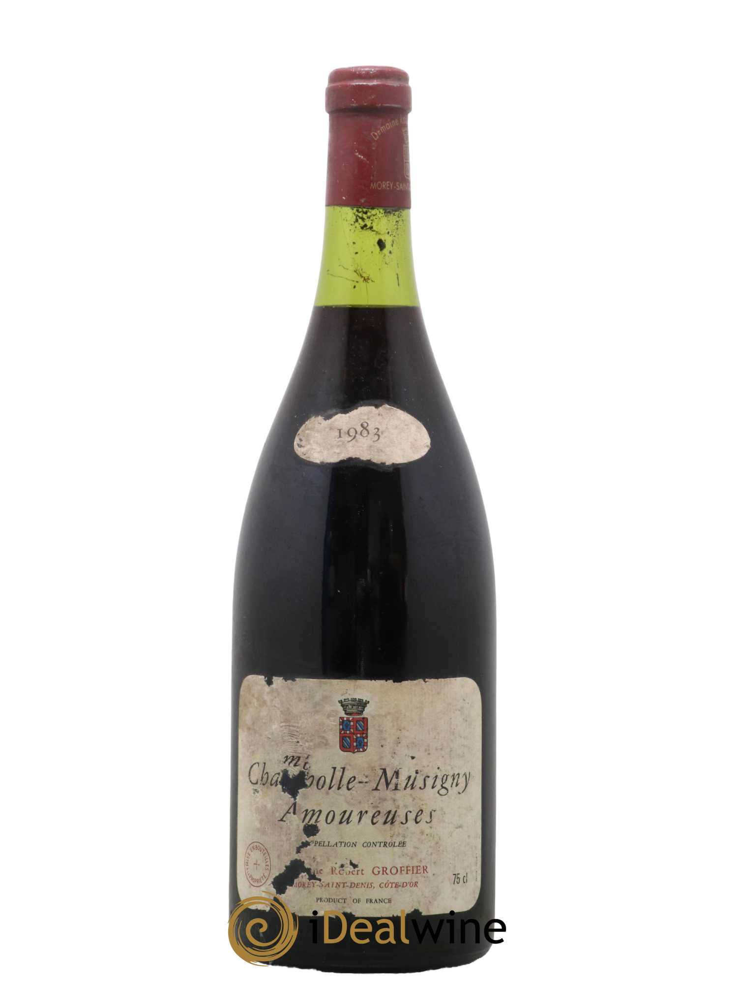 Chambolle-Musigny 1er Cru Les Amoureuses Robert Groffier Père & Fils (Domaine) 1983 - Lot de 1 magnum - 0