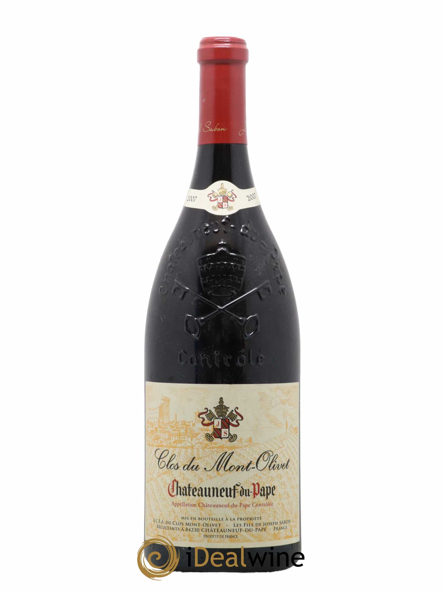 Châteauneuf-du-Pape Clos du Mont-Olivet 2007 - Lot de 1 magnum - 0