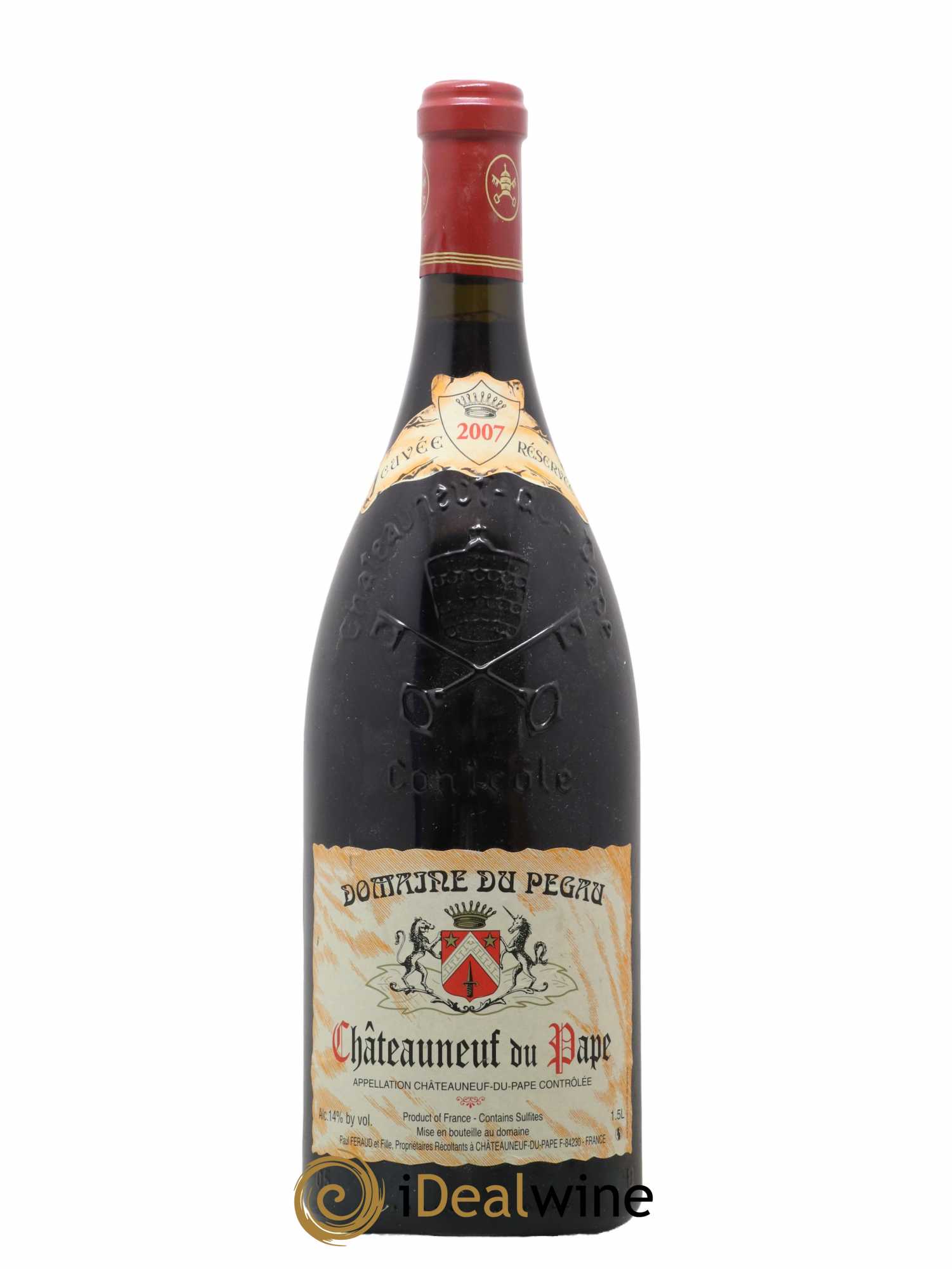 Châteauneuf-du-Pape Domaine du Pégau Cuvée Réservée Paul et Laurence Féraud 2007 - Lot de 1 magnum - 0