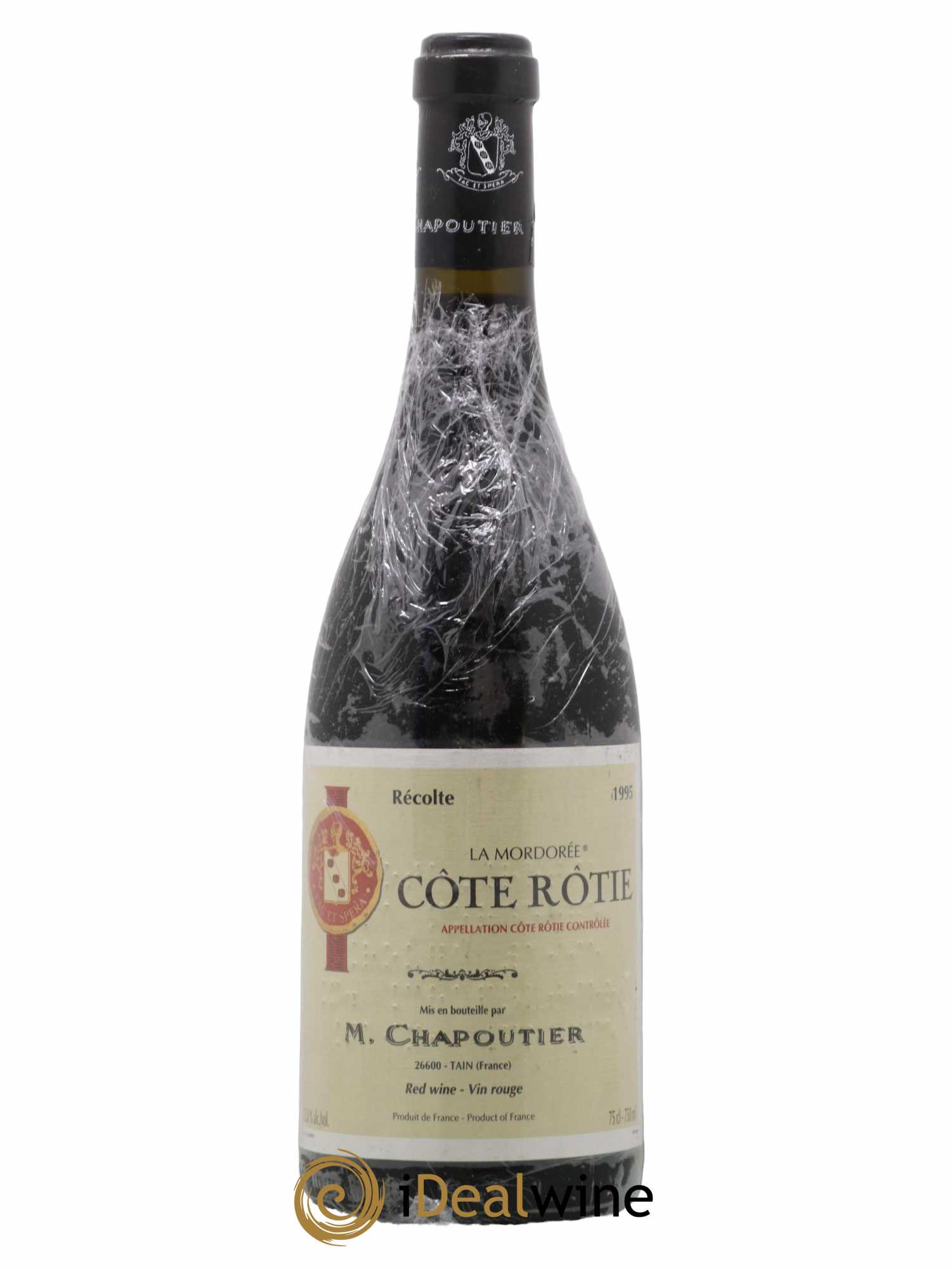 Côte-Rôtie La Mordorée Chapoutier 1995 - Lot de 1 bouteille - 0
