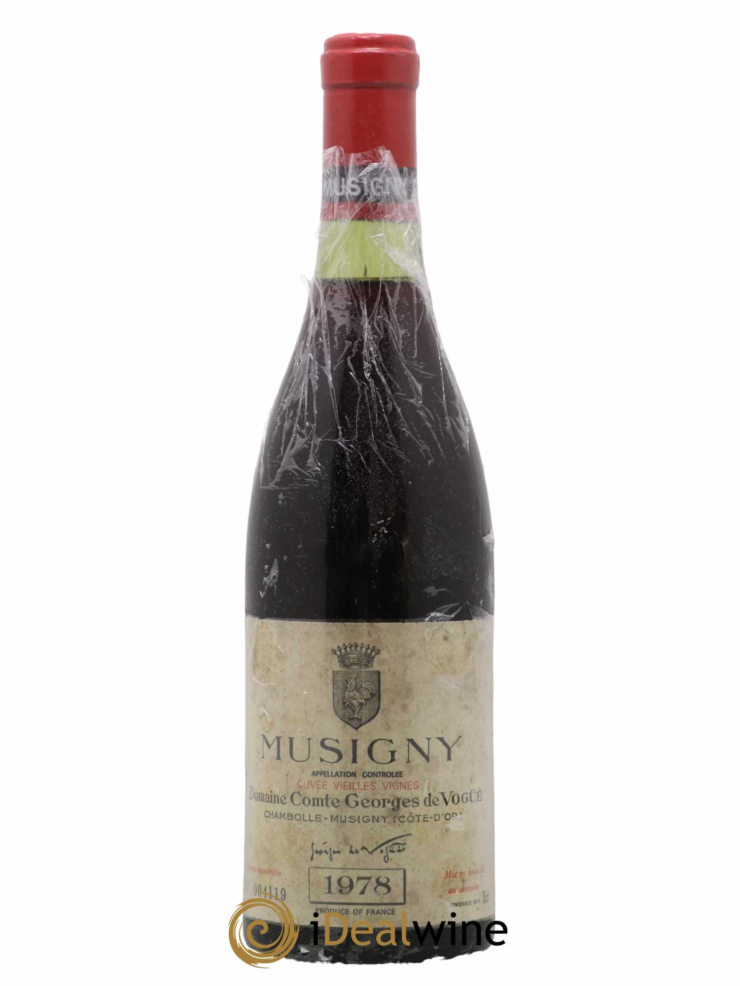 Musigny Grand Cru Cuvée Vieilles Vignes Comte Georges de Vogüé 1978 - Lot de 1 bouteille - 0