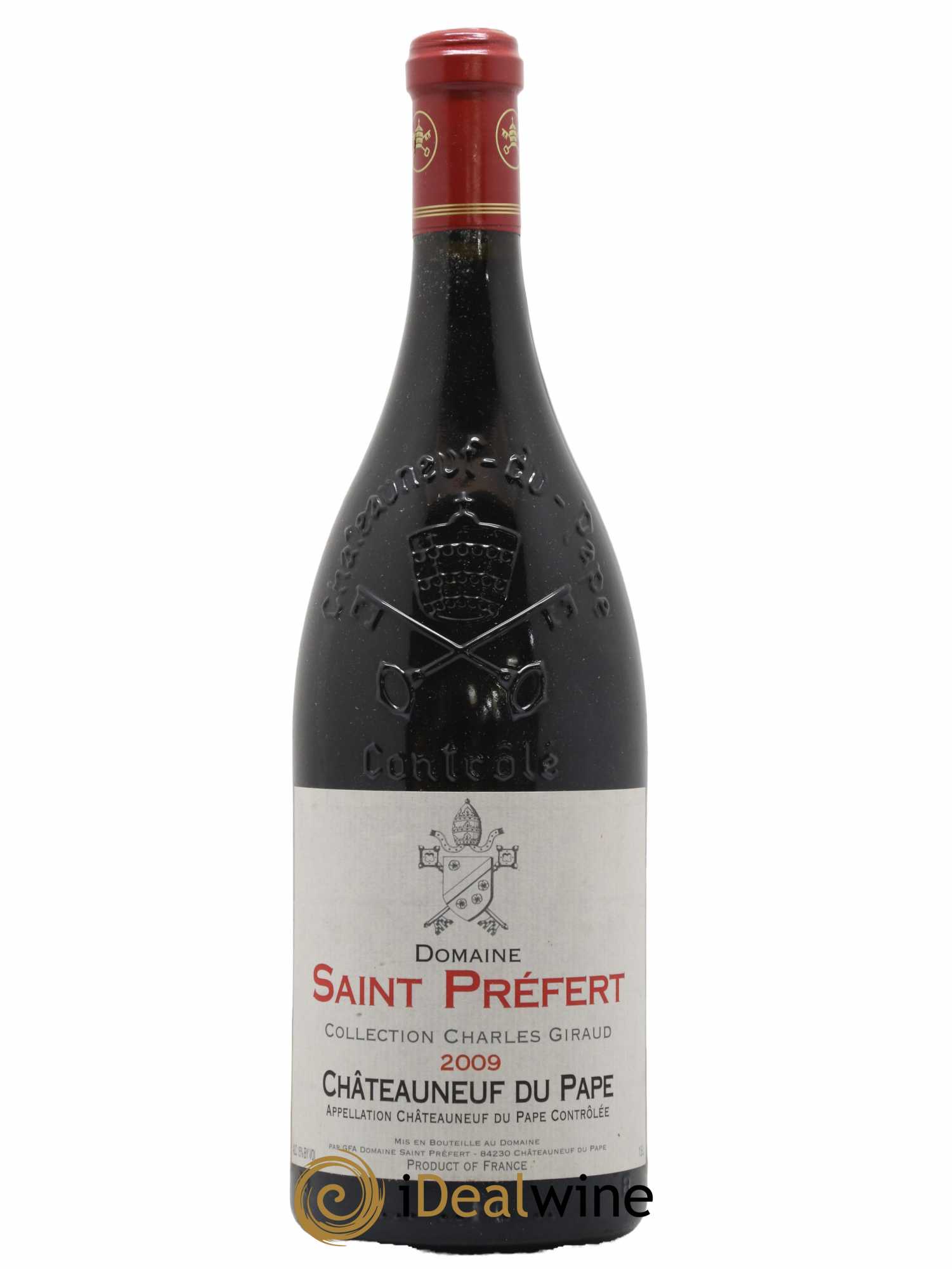 Châteauneuf-du-Pape Collection Charles Giraud Domaine Saint-Préfert 2009 - Lot of 1 magnum - 0
