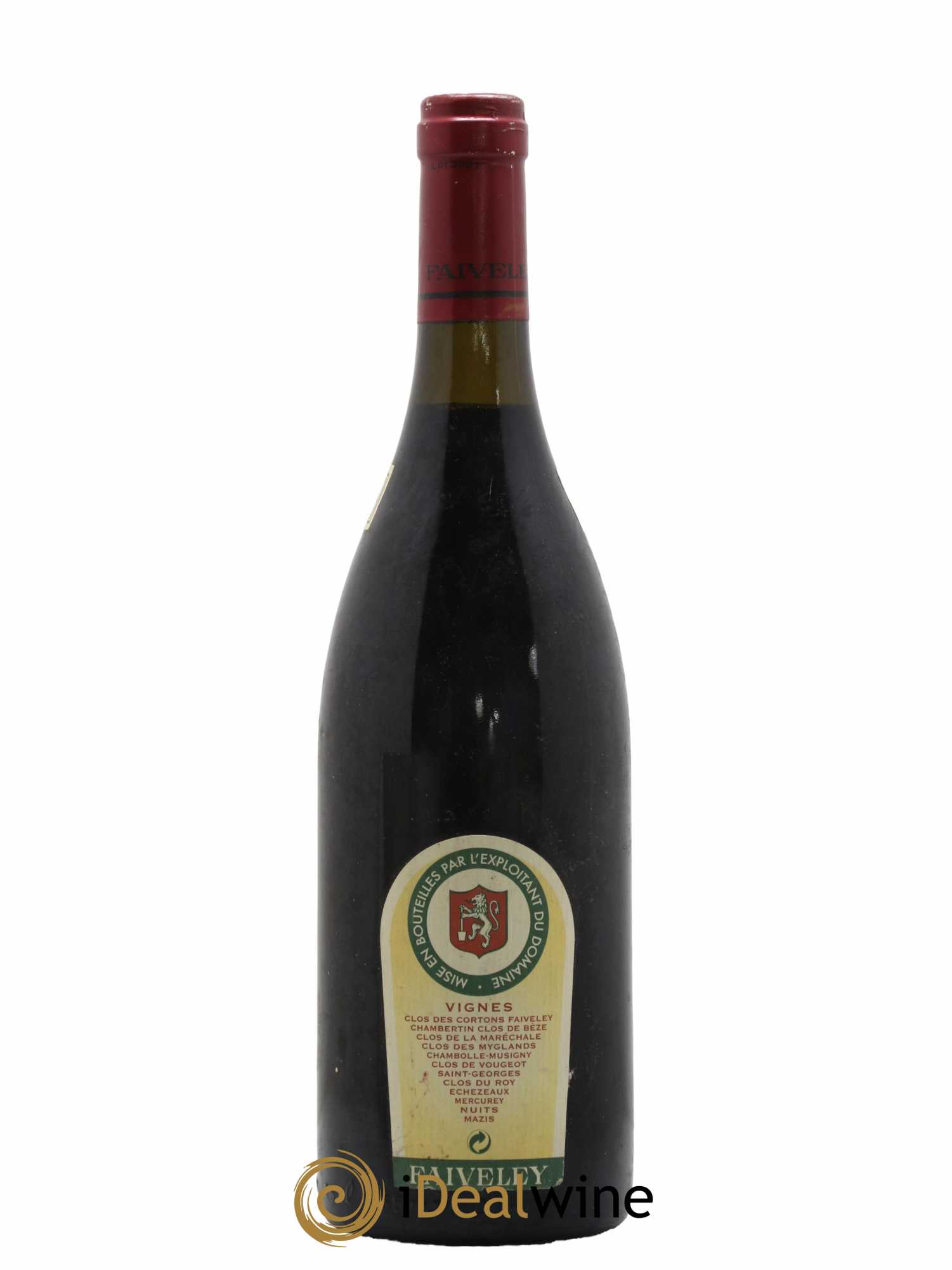 Chambertin Clos de Bèze Grand Cru Faiveley 1998 - Posten von 1 Flasche - 1