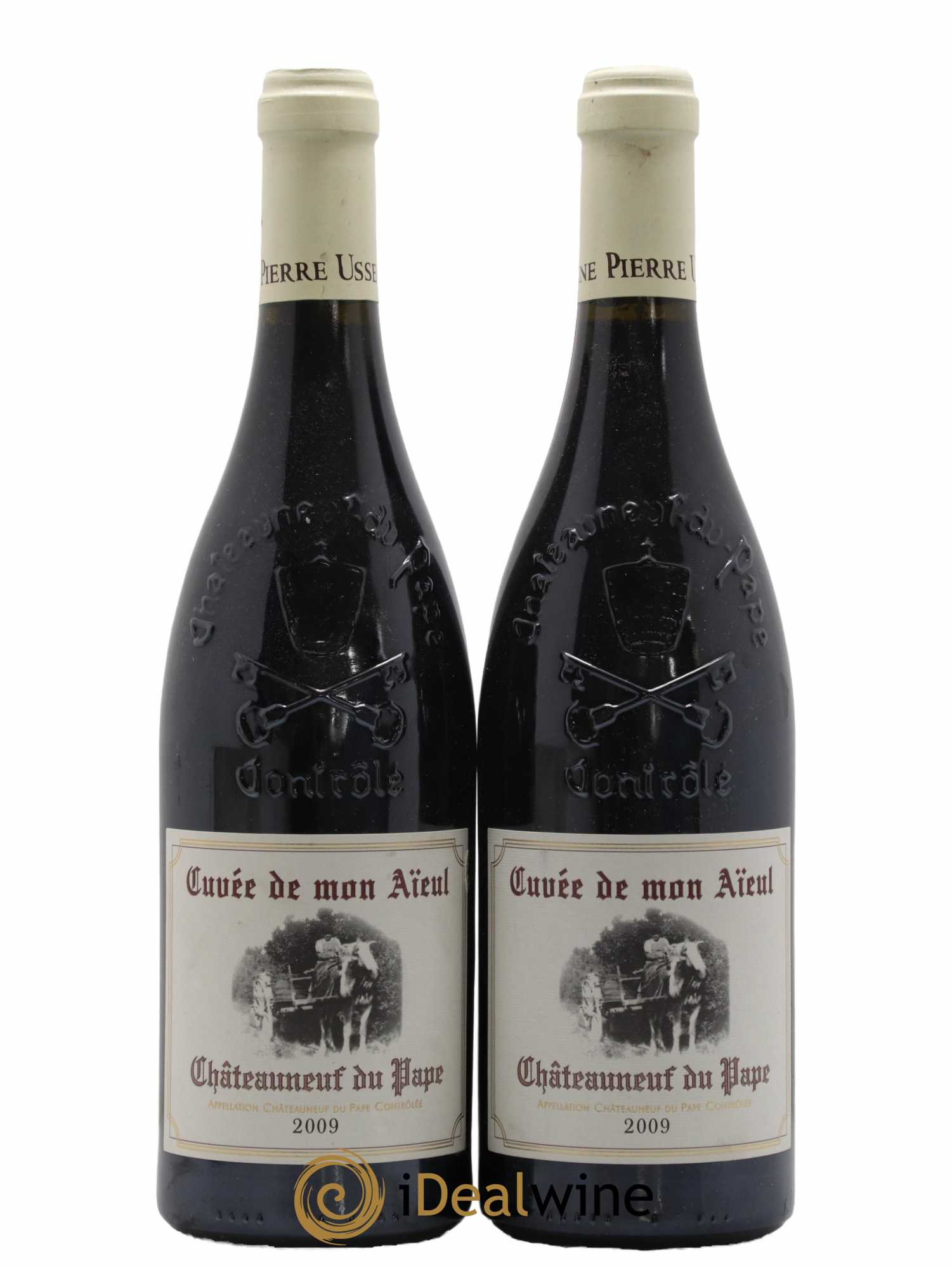 Châteauneuf-du-Pape Cuvée de mon Aïeul Pierre Usseglio & Fils 2009 - Lot de 2 bouteilles - 0