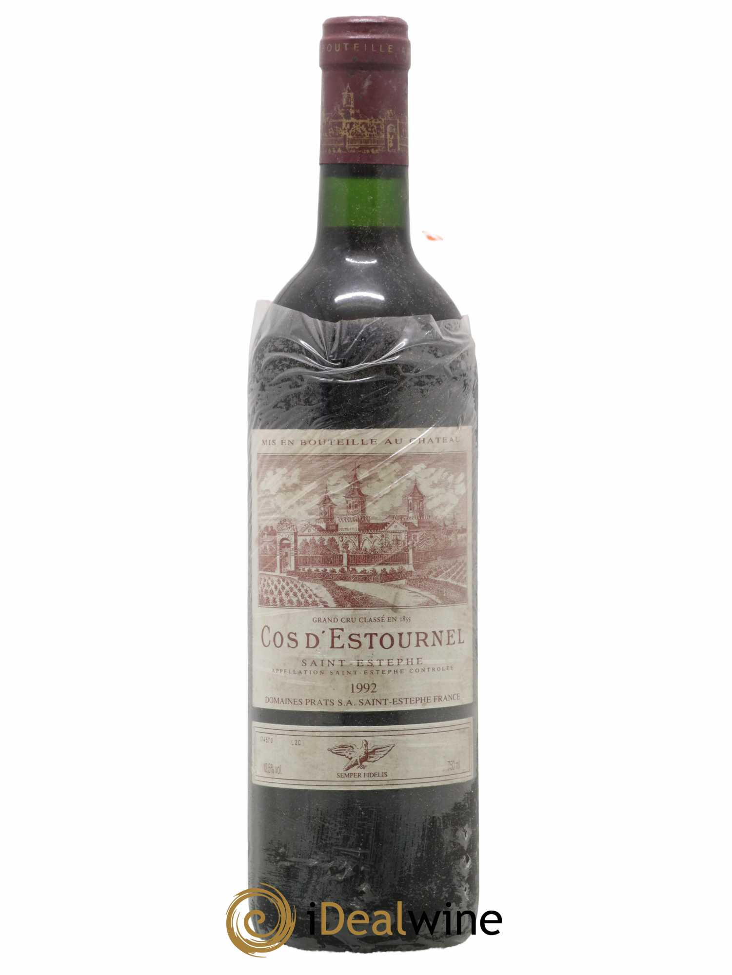 Cos d'Estournel 2ème Grand Cru Classé 1992 - Lot de 1 bouteille - 0