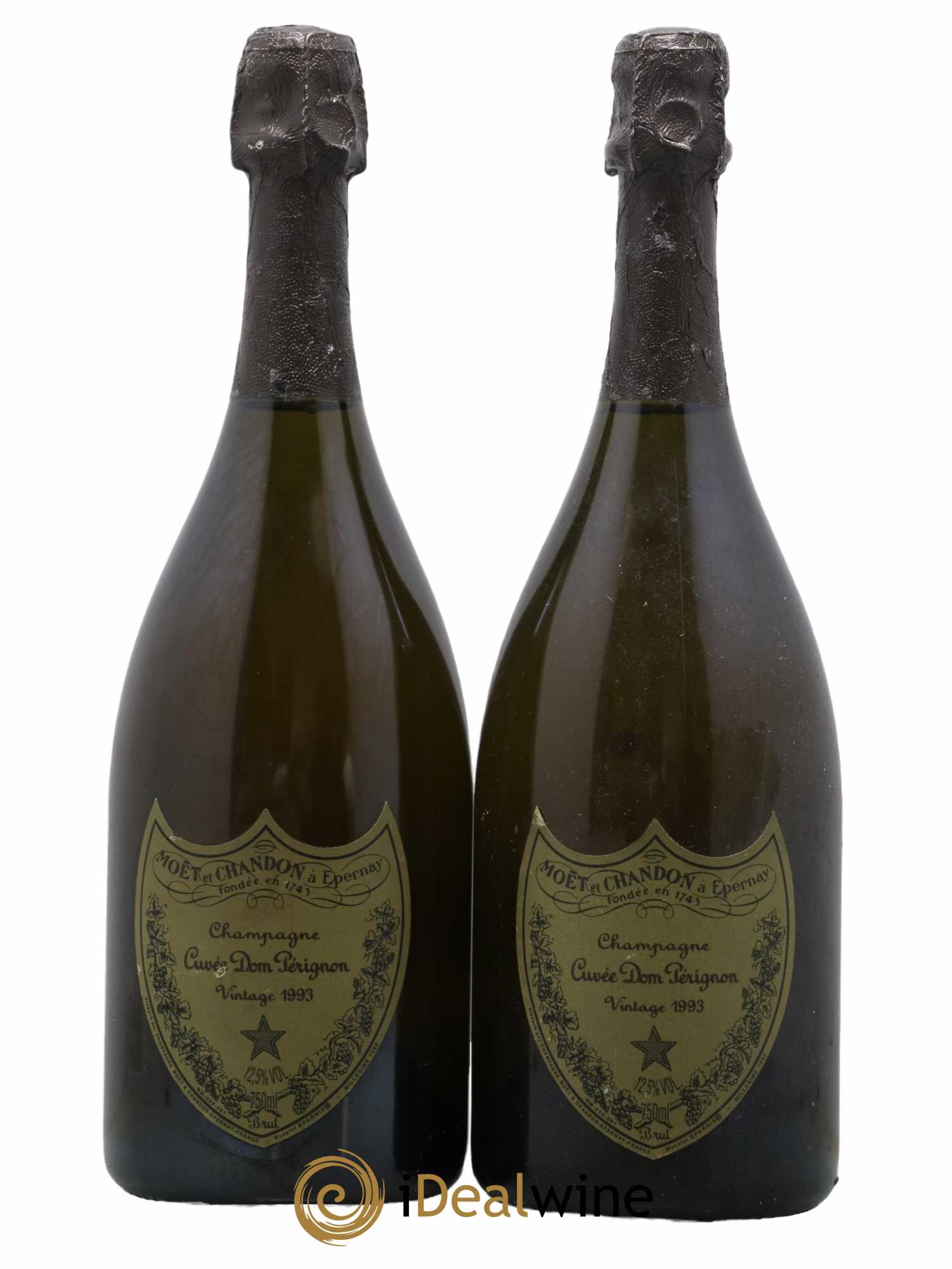 Brut Dom Pérignon 1993 - Lot de 2 bouteilles - 0